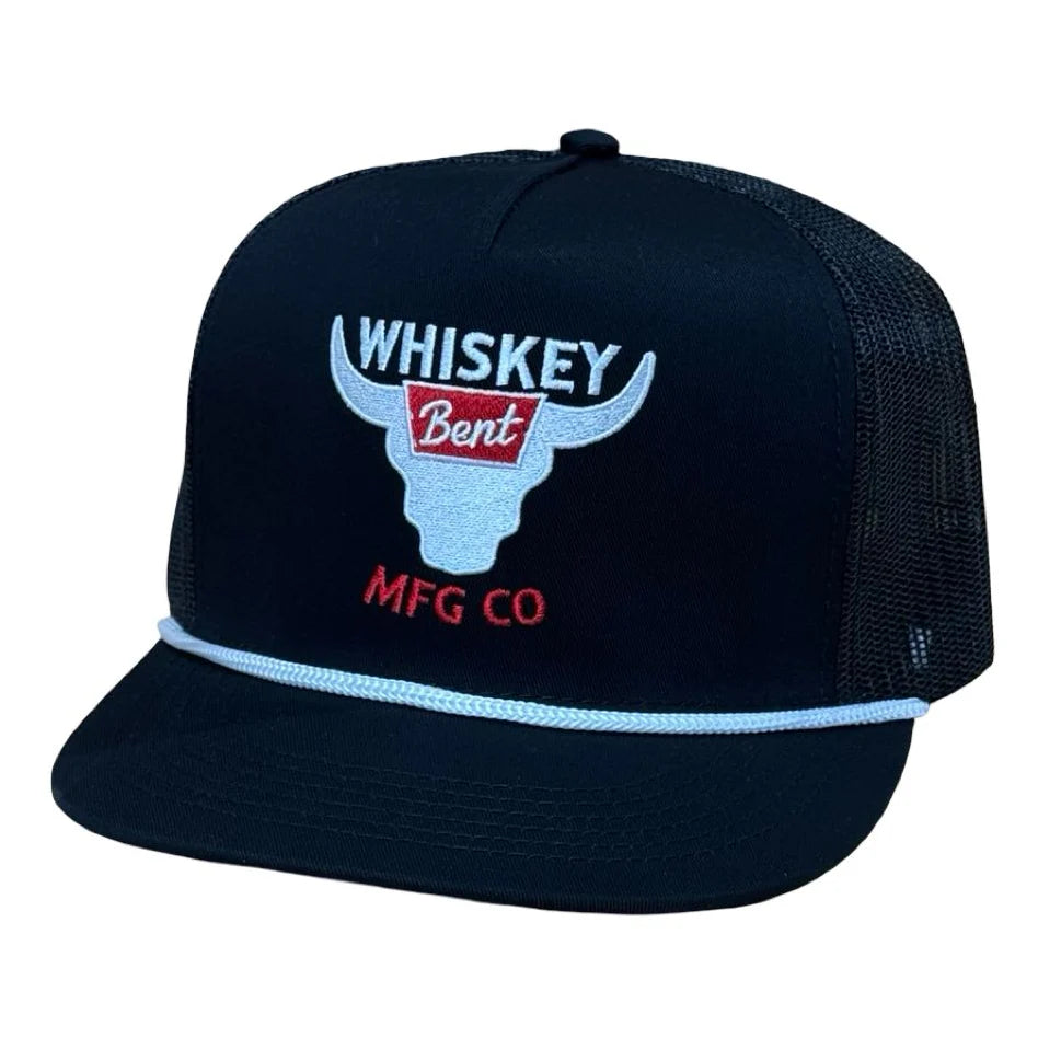 Whiskey Bent Banquet Black | Country Clothing - Caps | Saddleworld Ipswich