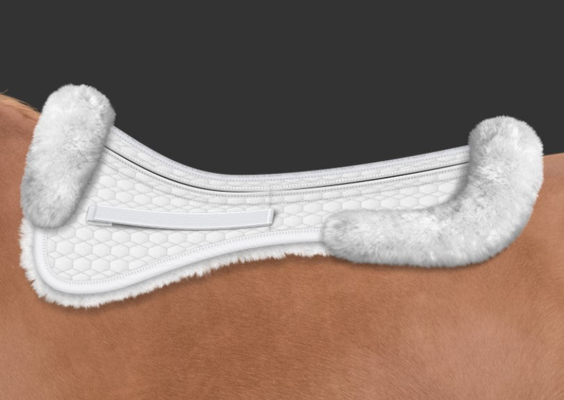 E.A. Mattes Correction Sheepskin Dressage Half Pad