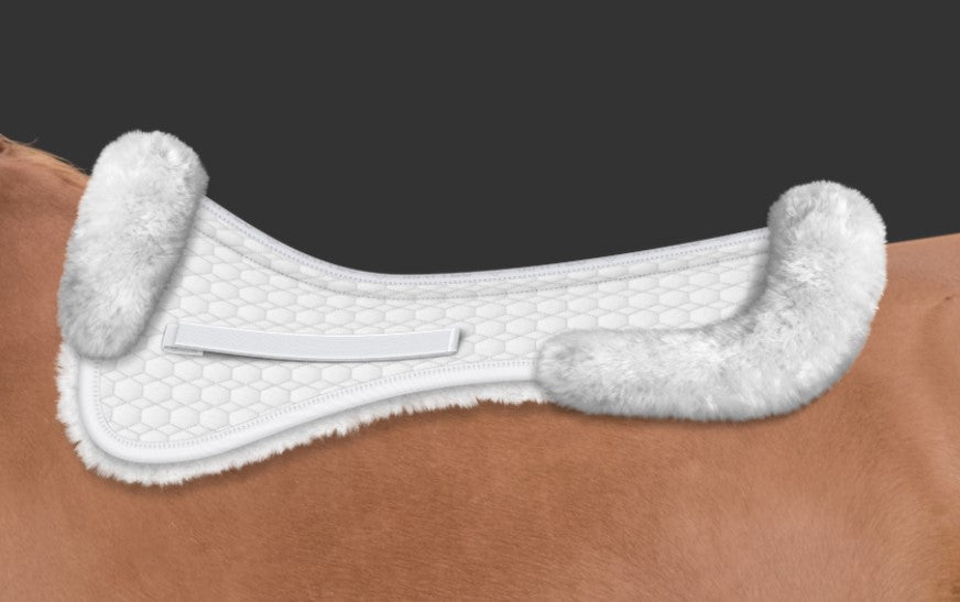 E.A. Mattes Half Saddle Pad with Trim