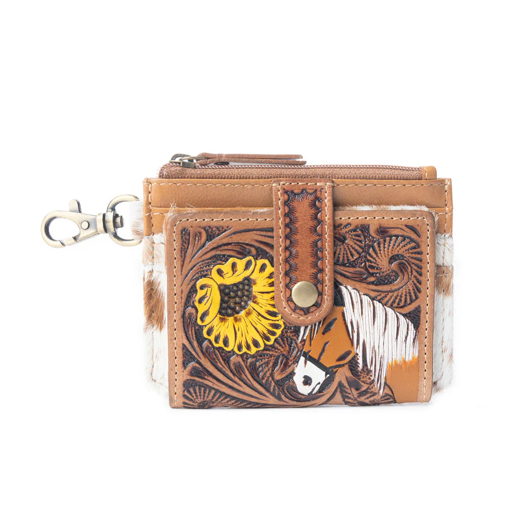 Wildflowers of the Prairie Credit Card Holder | Giftware - Handbag | Saddleworld Ipswich