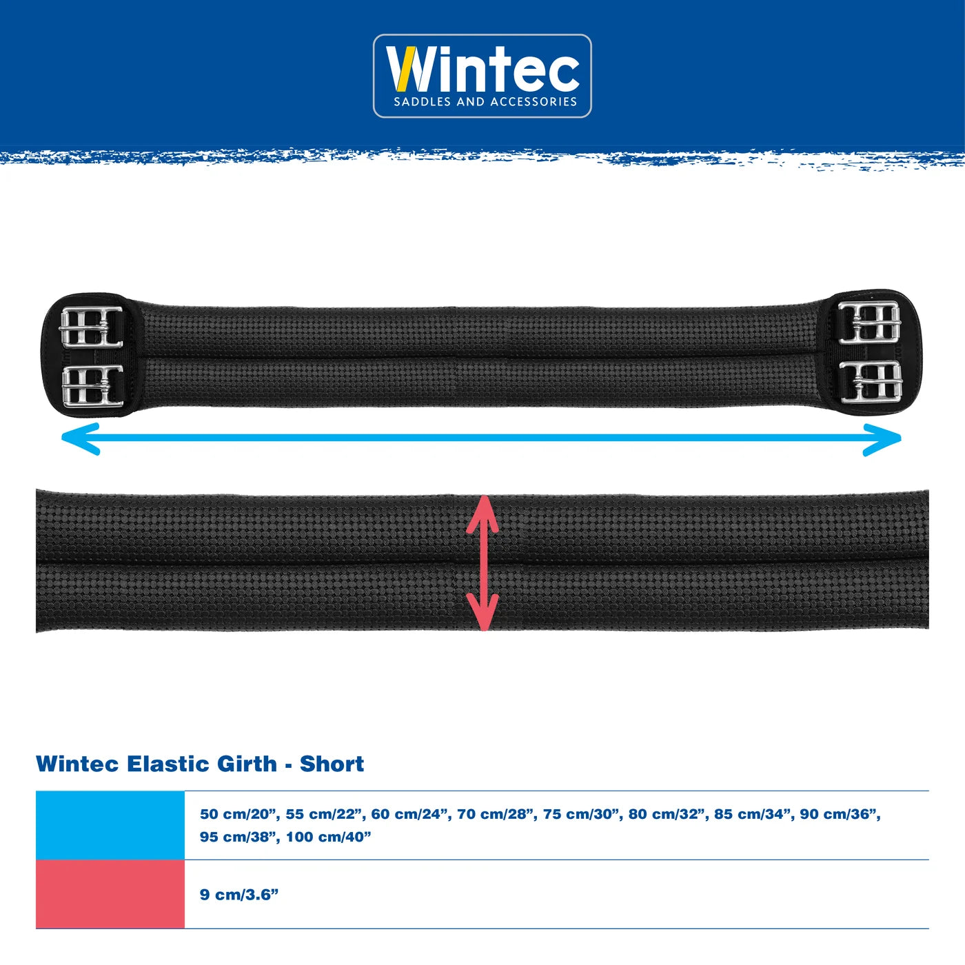 Wintec Elastic Girth (Dressage Style)