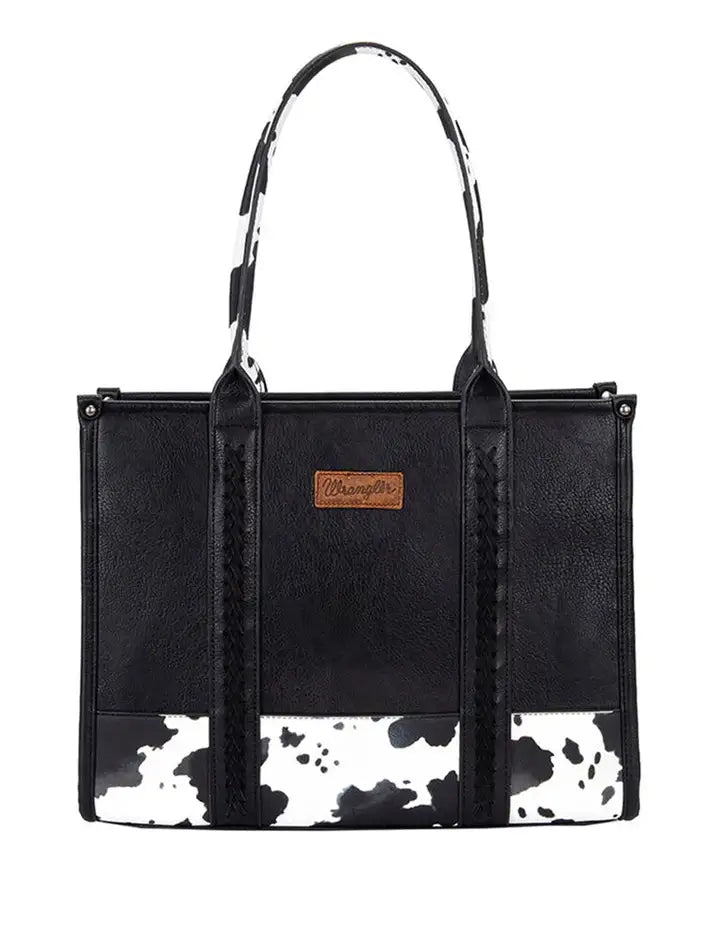 Wrangler Cow Print Tote Bag | Giftware - Handbags | Saddleworld Ipswich