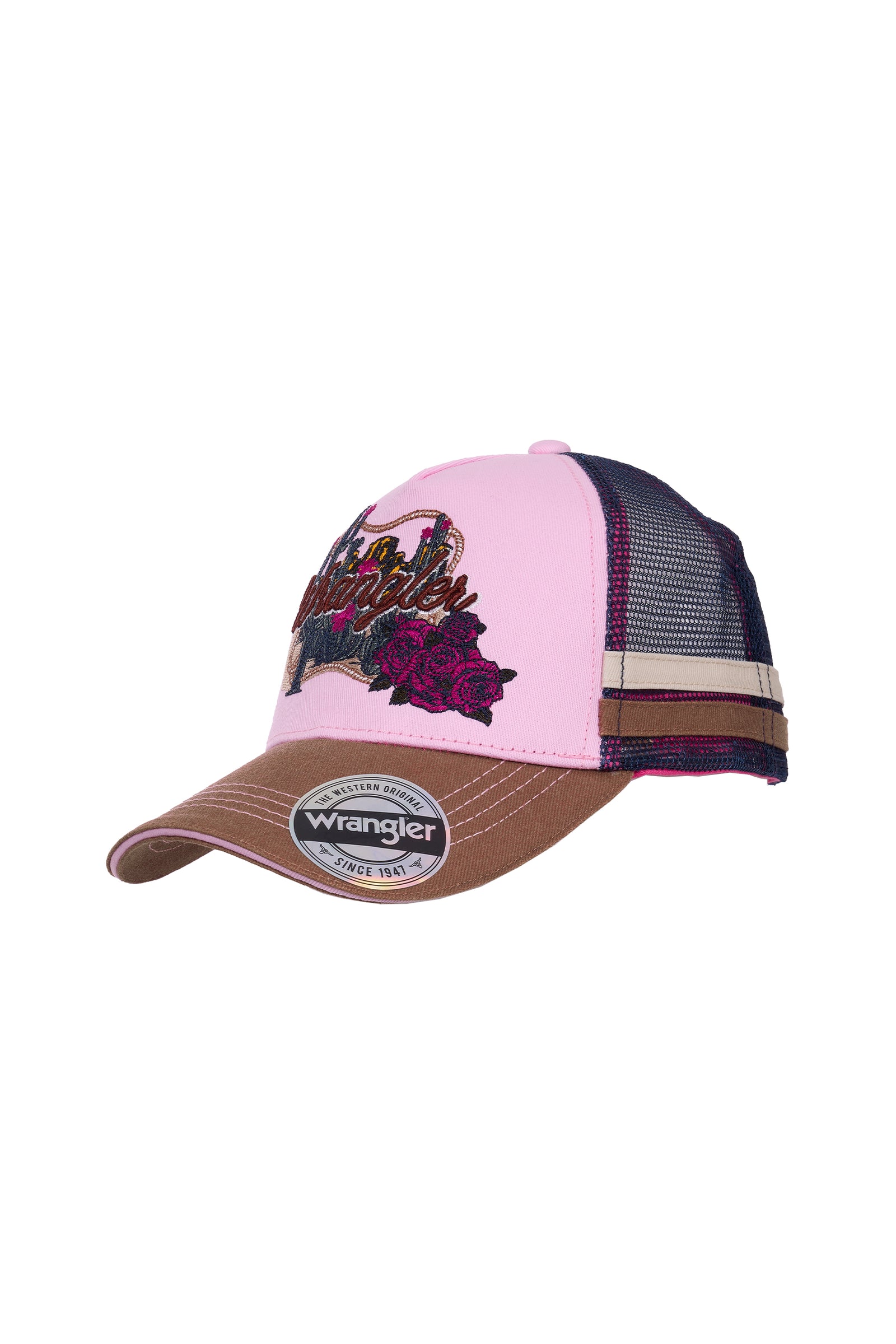 Wrangler Kids Phoebe Trucker Cap | Country Clothing - Cap | Saddleworld Ipswich