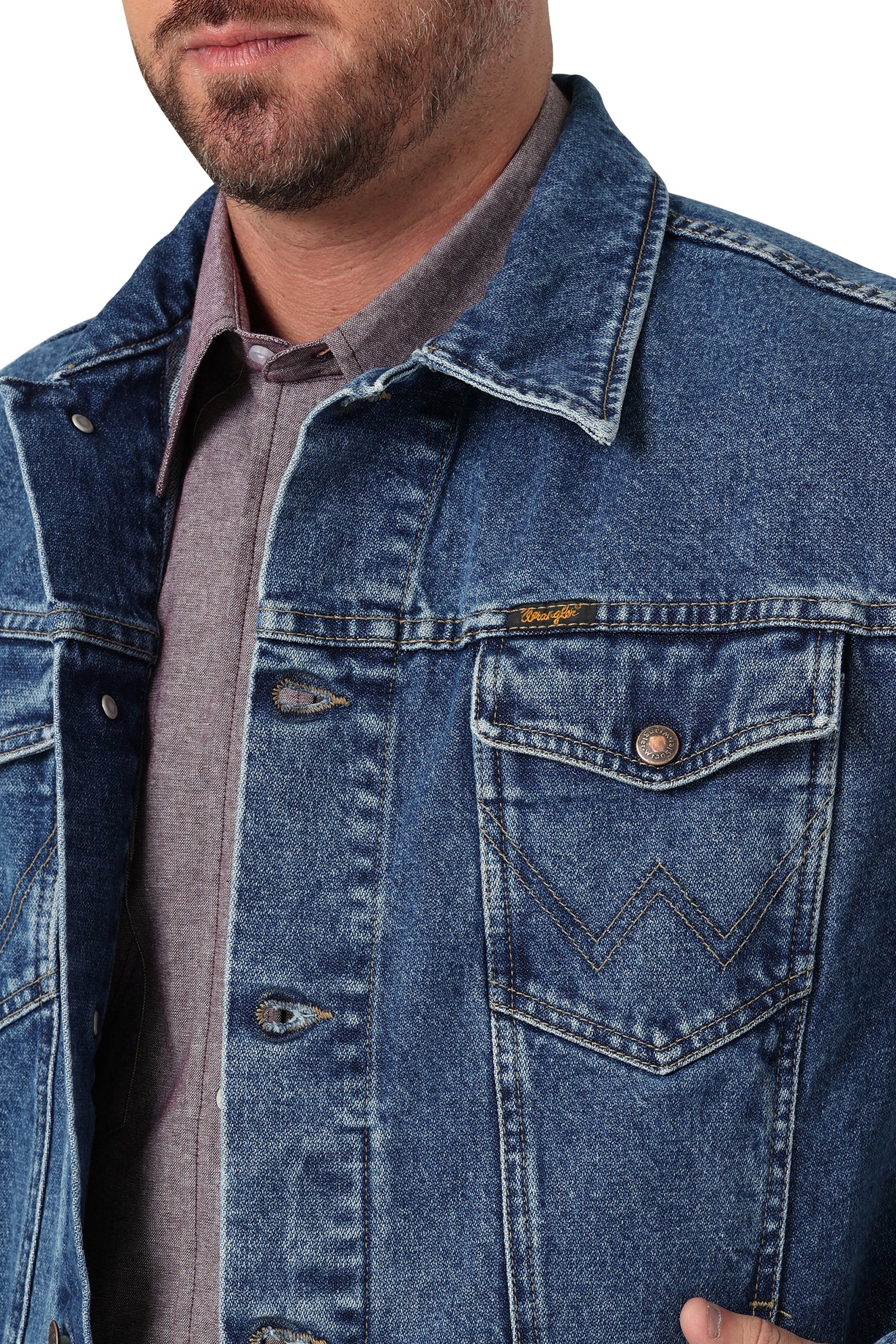 Wrangler Mens Classic Denim Jacket