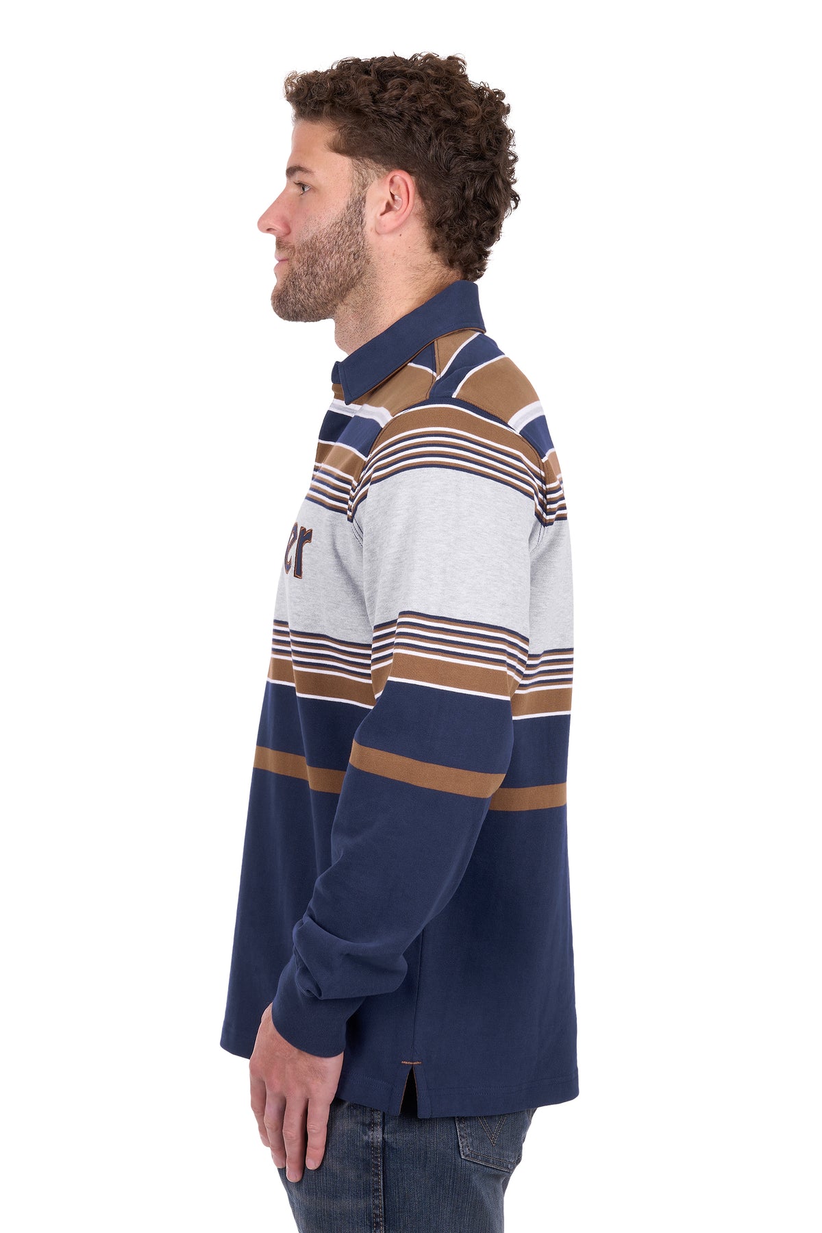 Wrangler Mens Frederick Rugby | Country Clothing - Mens Winter | Saddleworld Ipswich