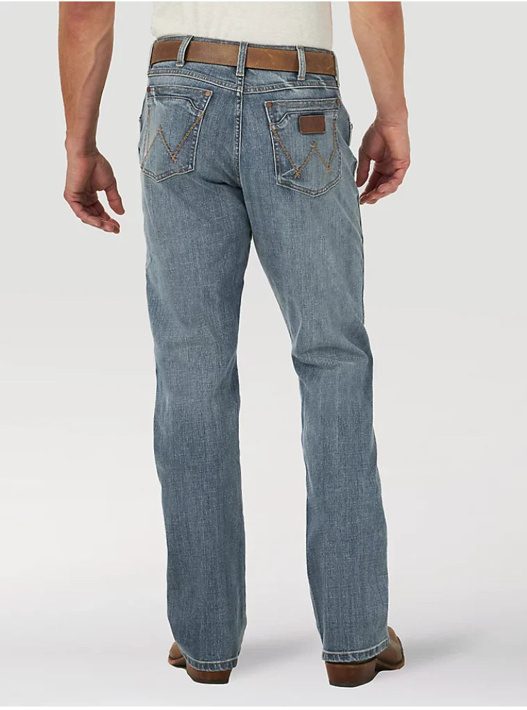 Wrangler Mens Greely Retro Boot Cut Jean | Country CLothing - Mens Jeans | Saddleworld Ipswich