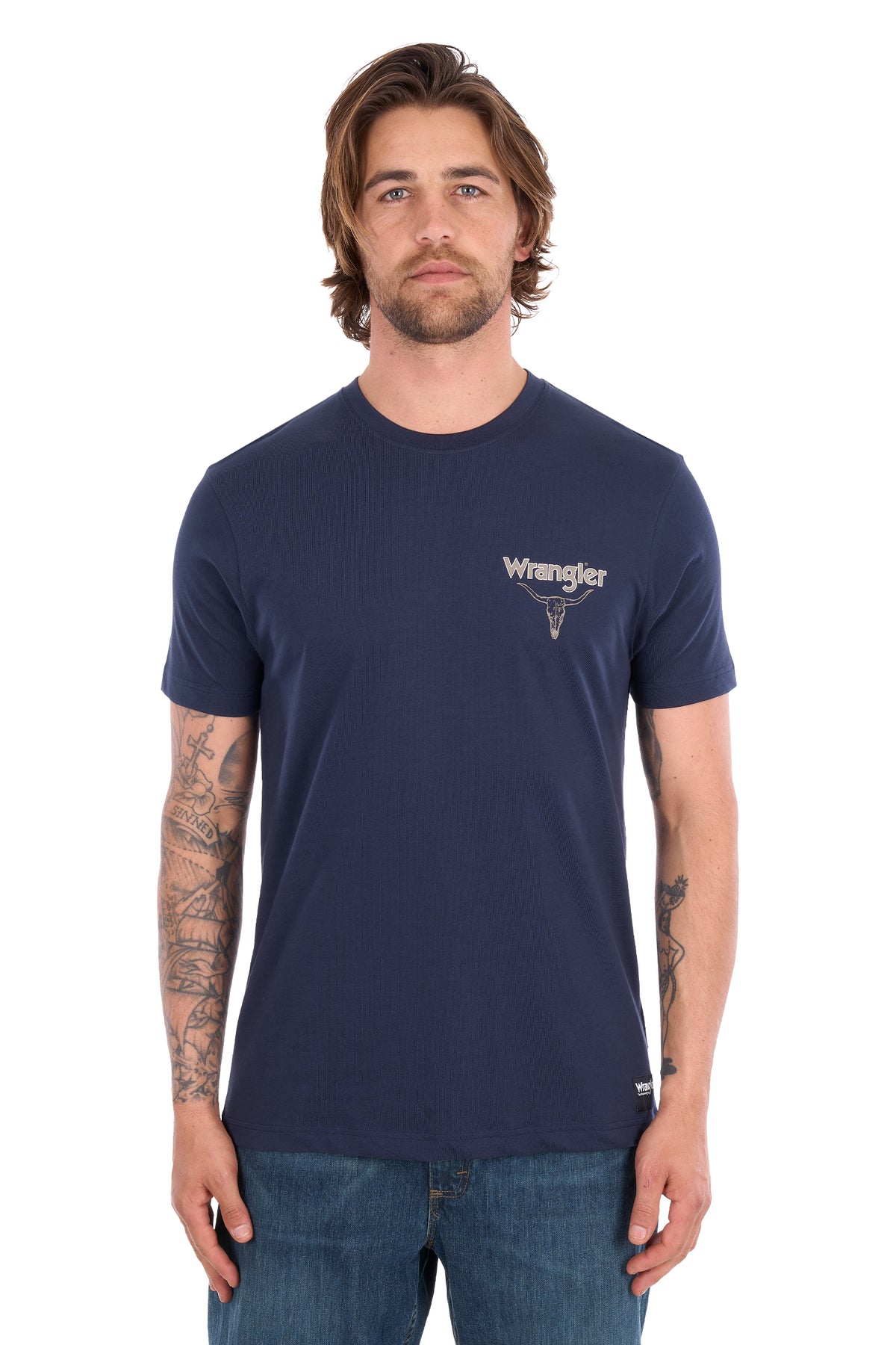 Wrangler Mens Jay SS Tee | Country Clothing - Mens T Shirt | Saddleworld Ipswich