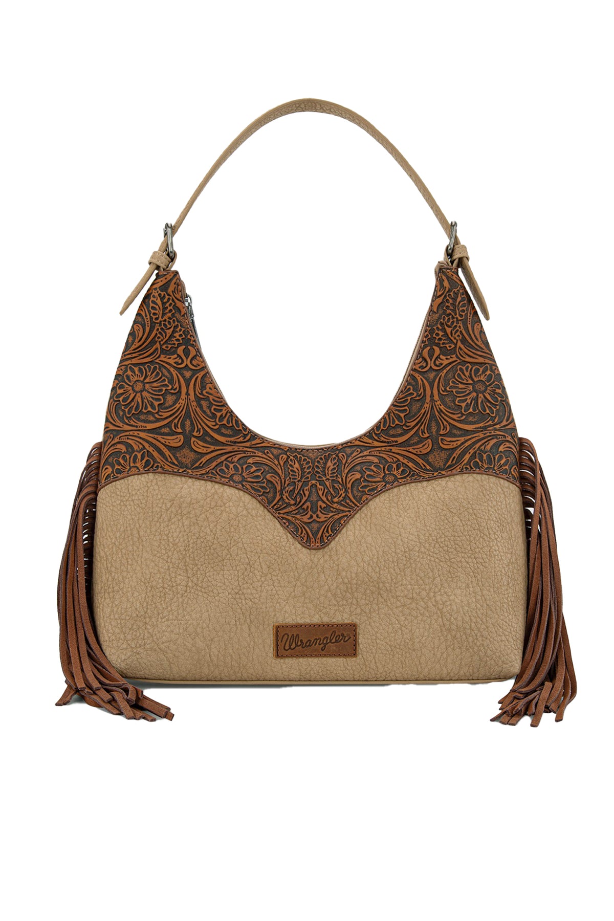 Wrangler Tooled Fringe Shoulder Bag | Giftware - Handbag | Saddleworld Ipswich