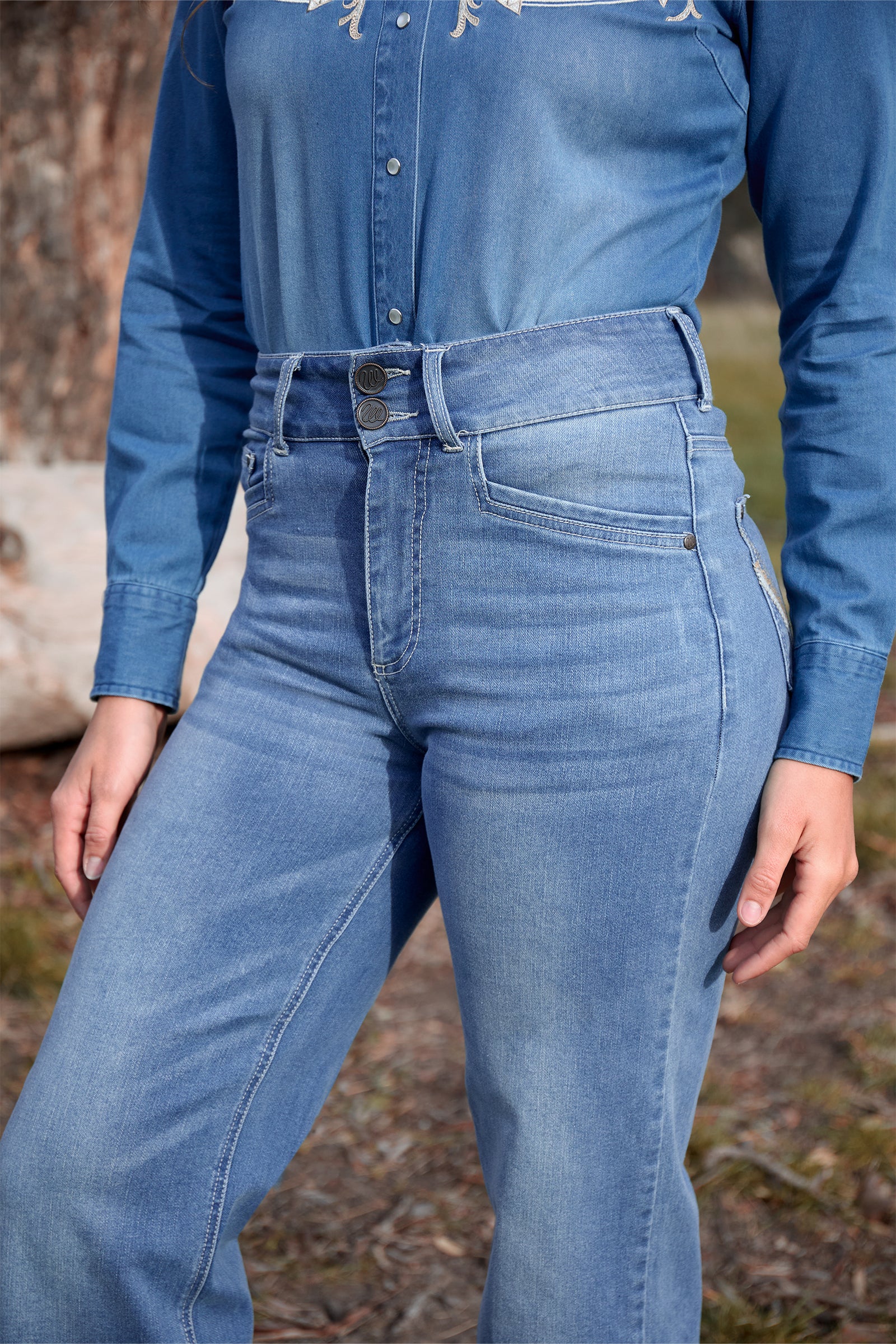 Wrangler Wmns Chloe Hi Rise Jean