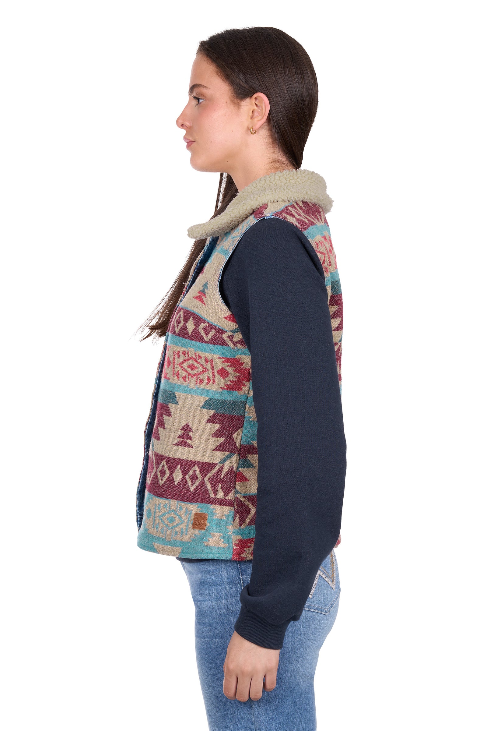 Wrangler Wmns Dixie Reversible Vest - Winter 26