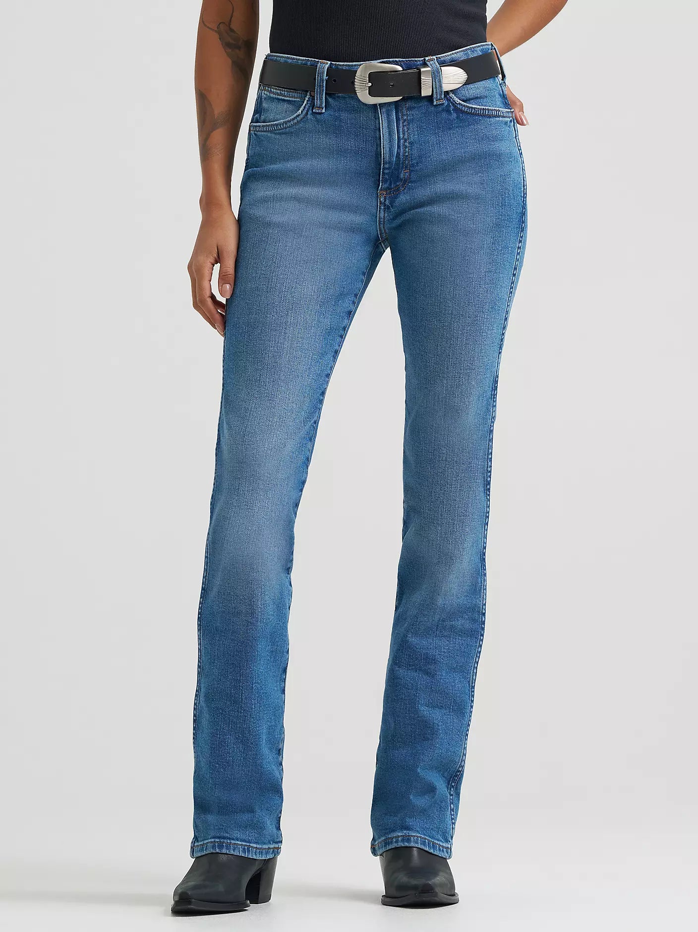 Wrangler Wmns Retro Bailey Ember High Rise Bootcut Jeans