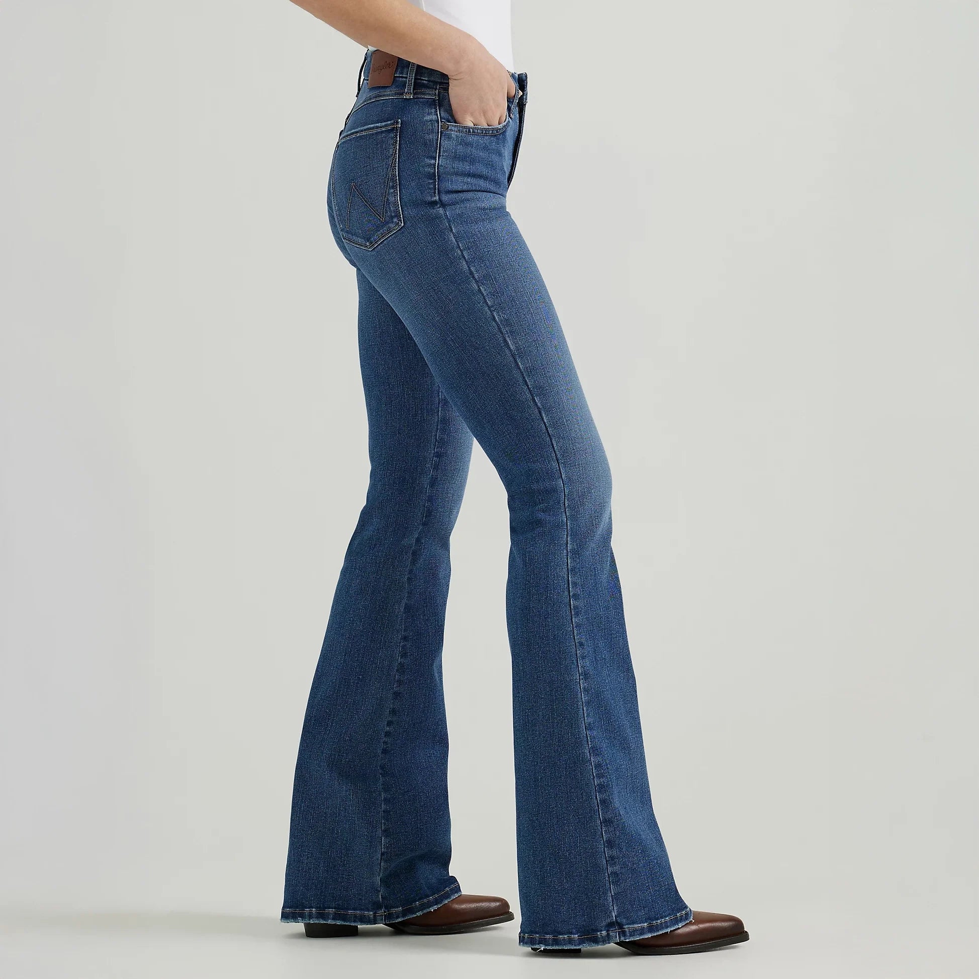 Wrangler Wms High Rise Flare Jean Bespoke