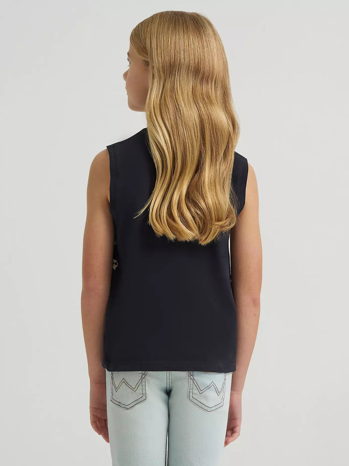 Wrangler X Lainey Wilson Girls Cowboy Tank | Country Clohting - Childrens Clothing | Saddleworld Ipswich