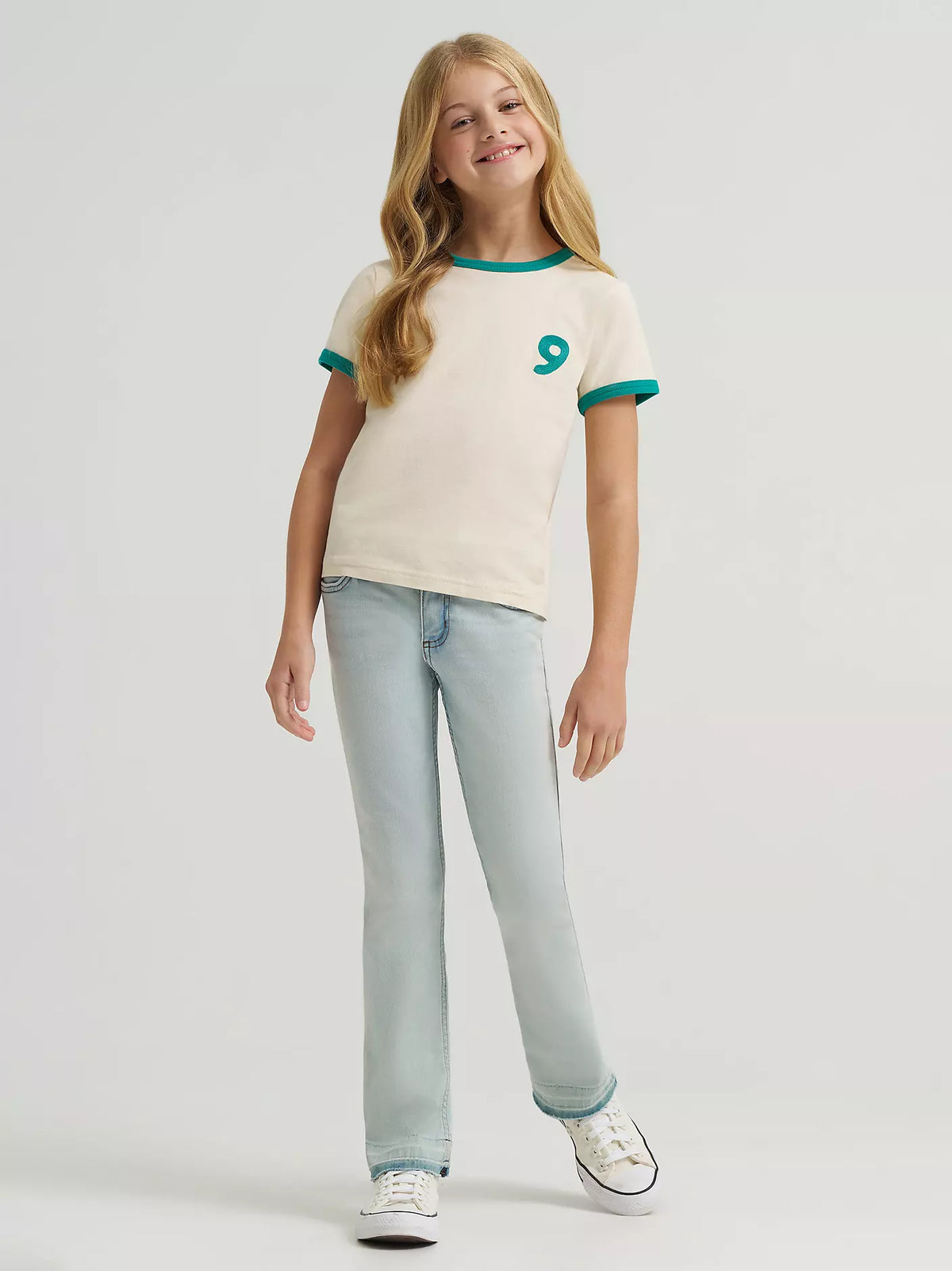 Wrangler X Lainey Wilson Girls Good Jeans Tee | Country Clothing - T Shirt | Saddleworld Ipswich