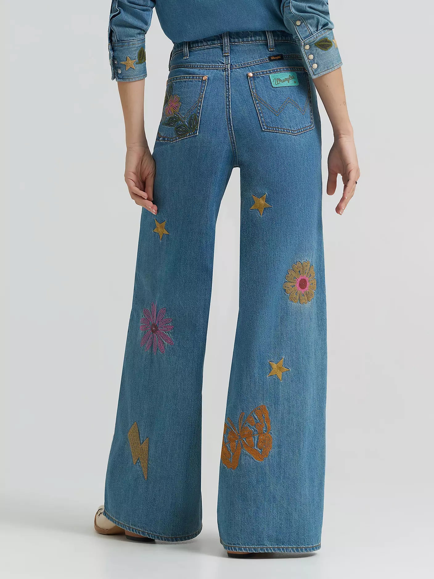Wrangler X Lainey Wilson Wmns Cheeky Wide Leg Jean