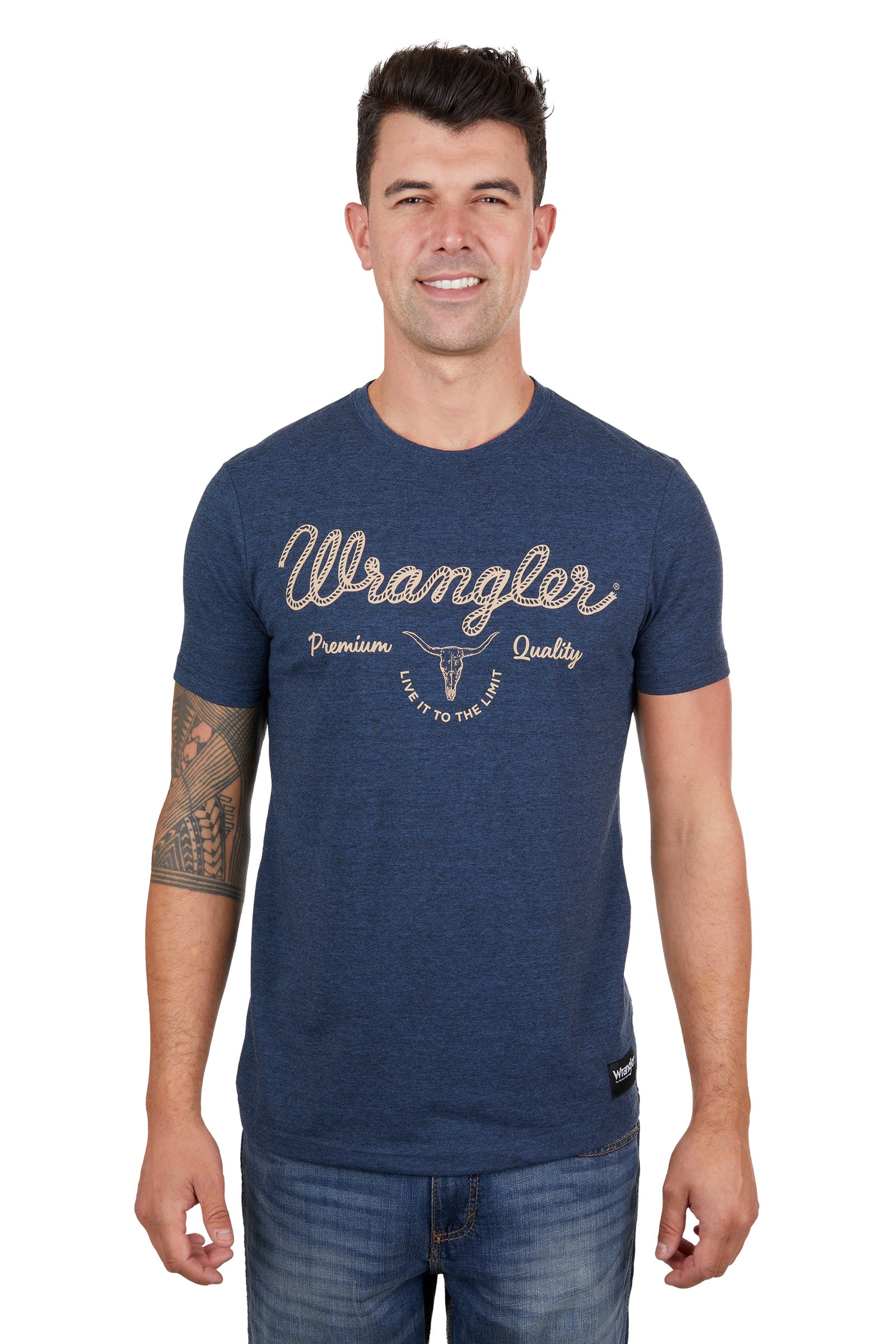 Wrangler Mens Mason SS Tee - Australia Day Sale