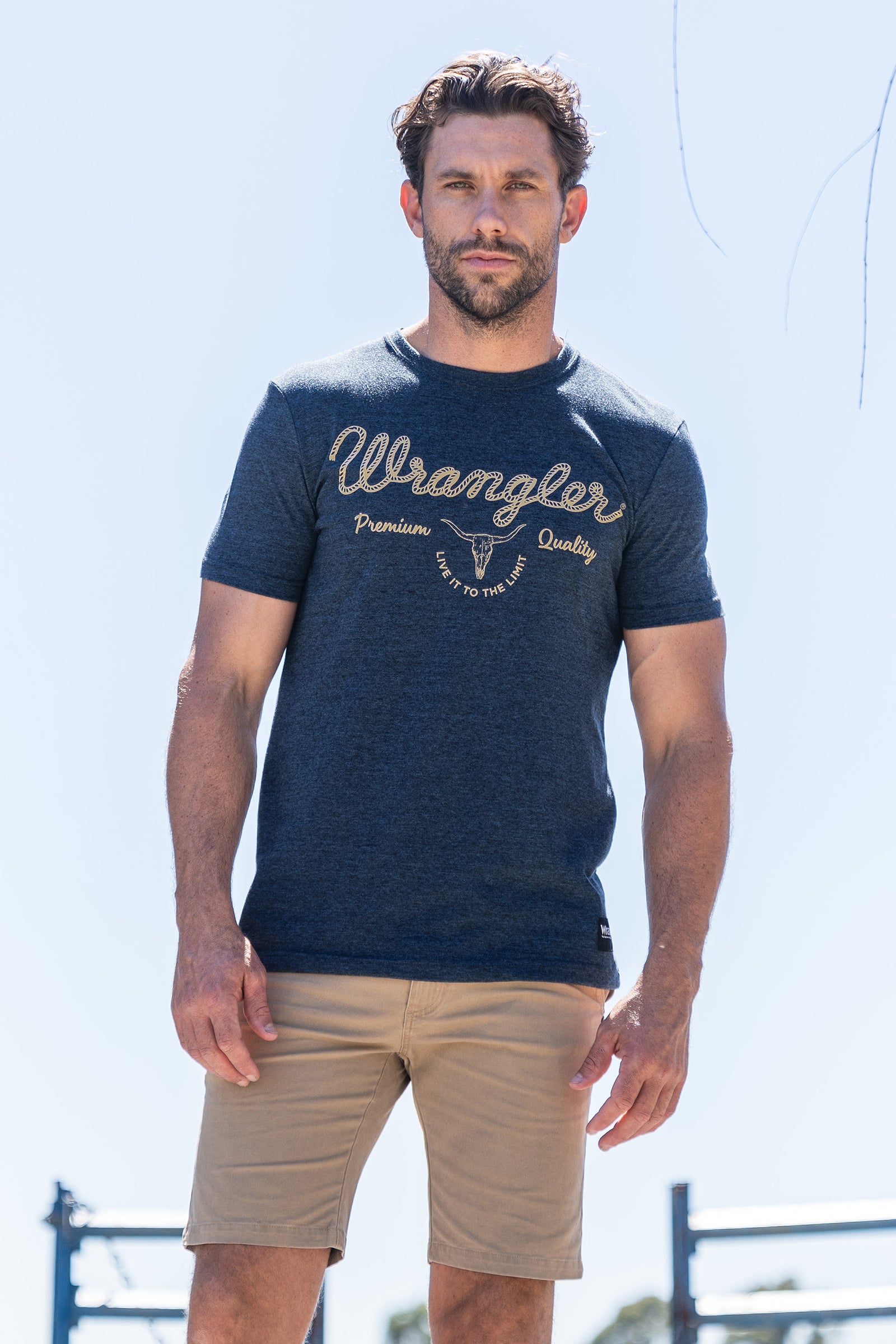 Wrangler Mens Mason SS Tee - Australia Day Sale