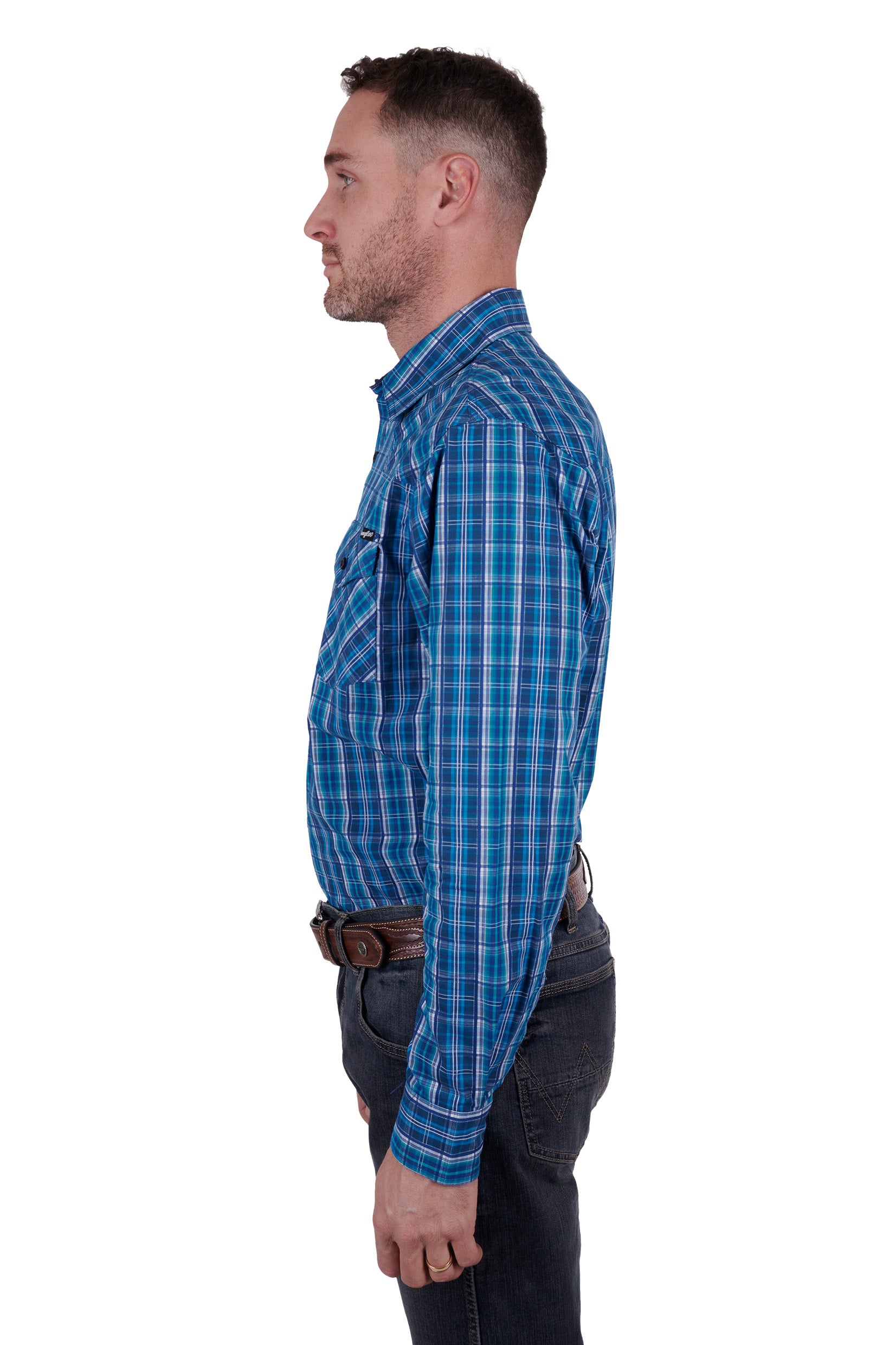 Wrangler Mens Mitchell Long Sleeve Shirt