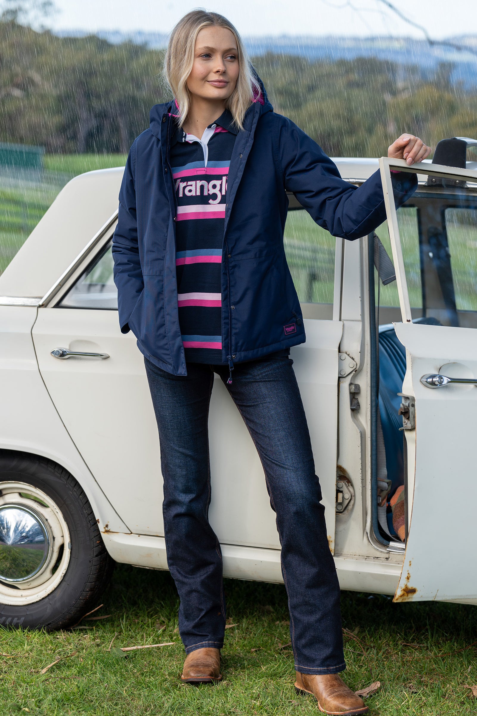 Wrangler Wmns Maddison Waterproof Jacket - Winter Black Friday Sale