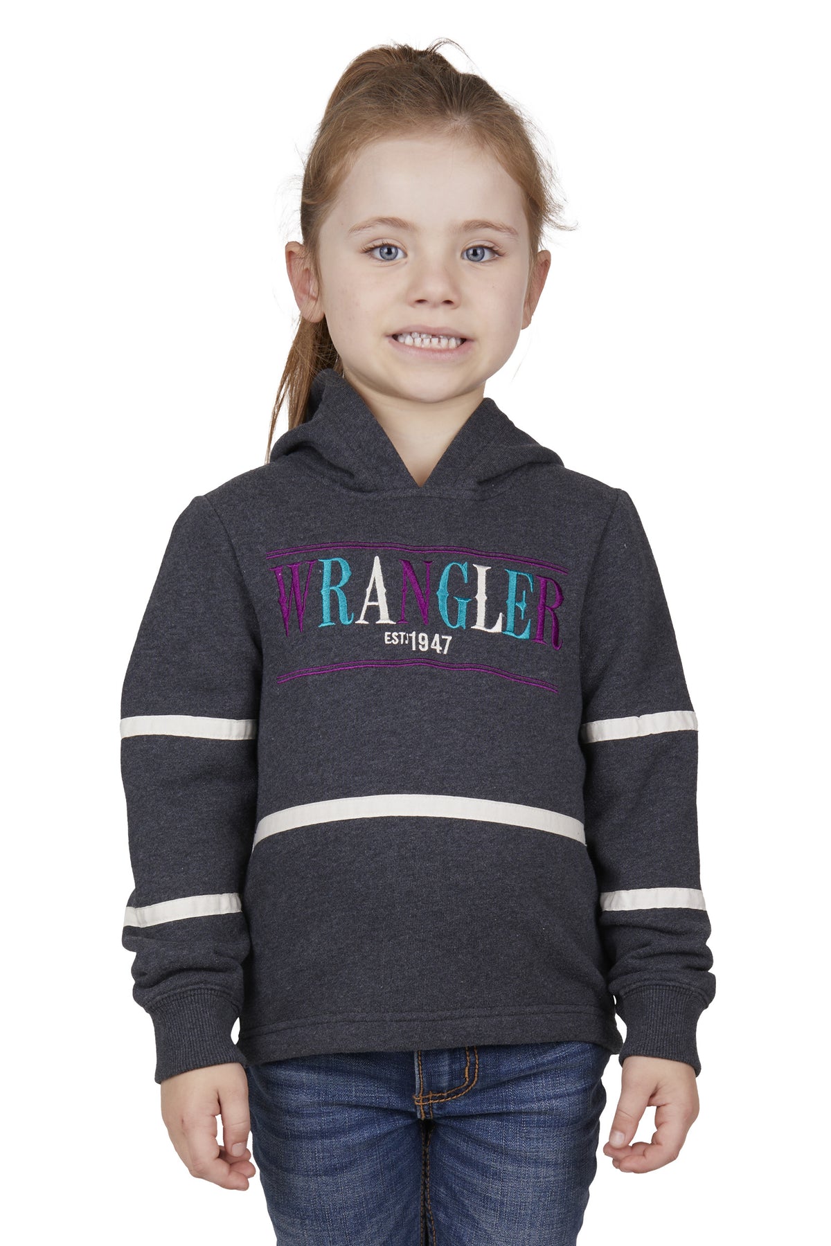Wrangler Girls Cathie Pullover Hoodie - Summer Clearance