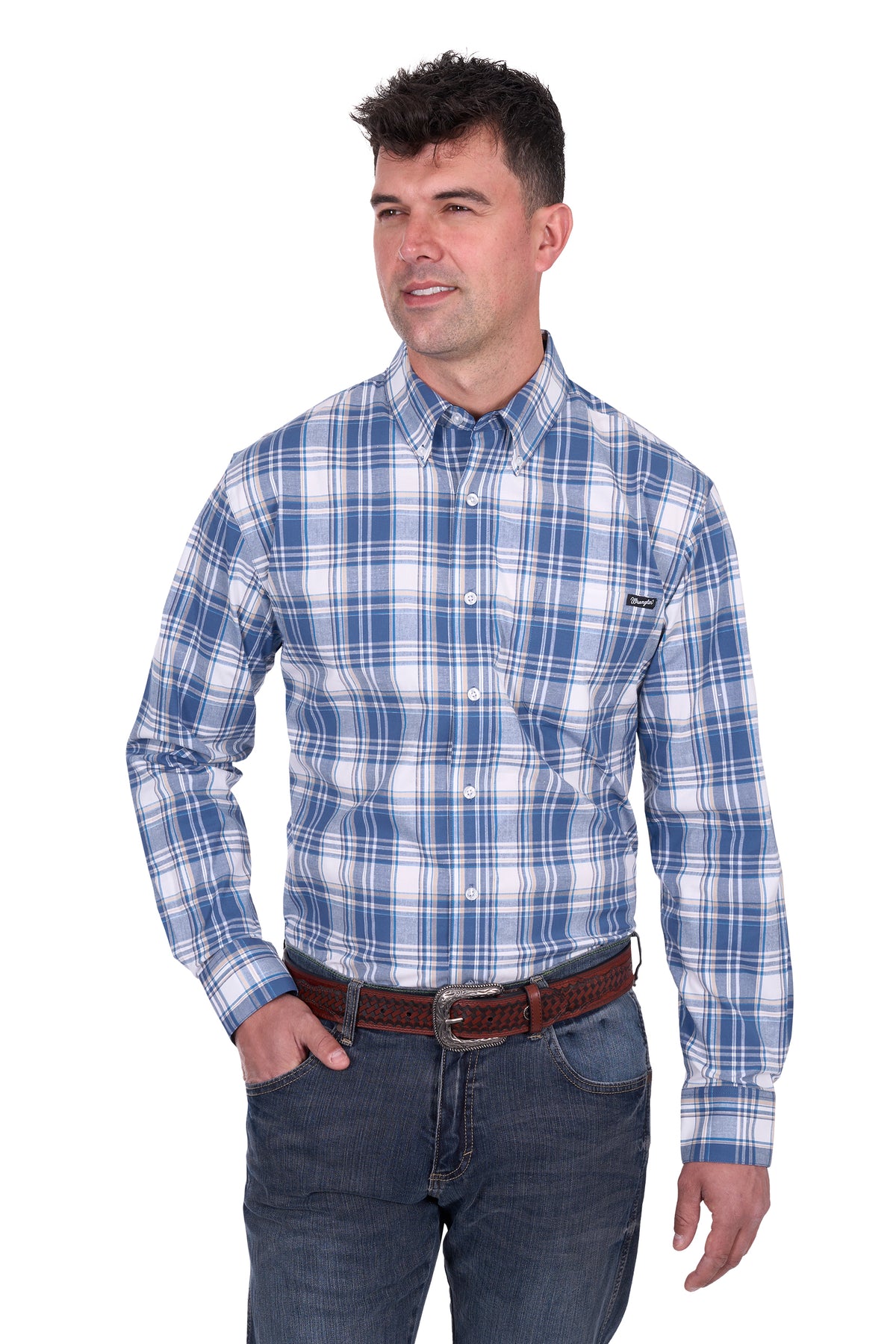 Wrangler Mens Ranger LS Shirt - EOFY Sale