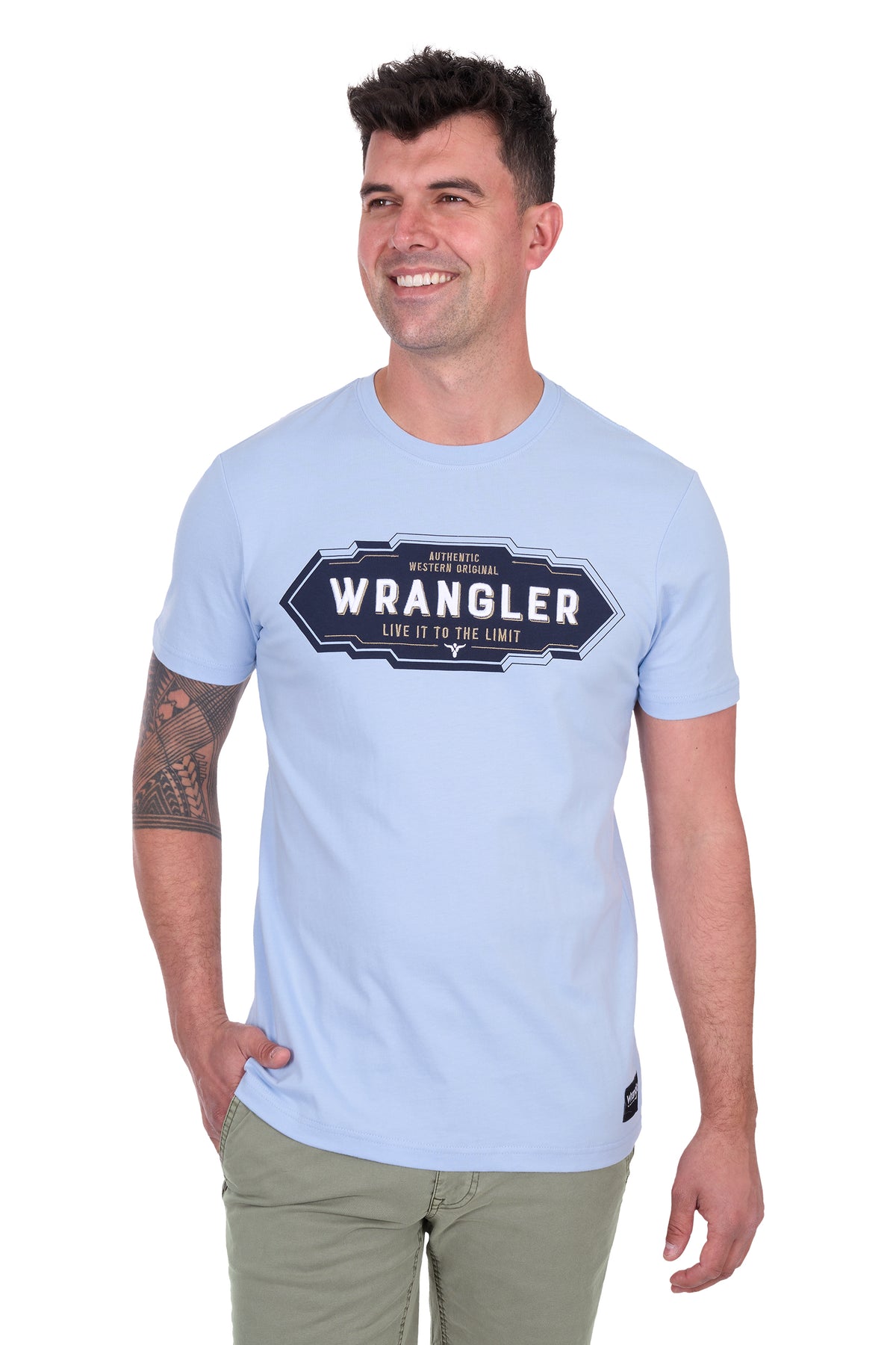 Wrangler Mens Roy SS Tee