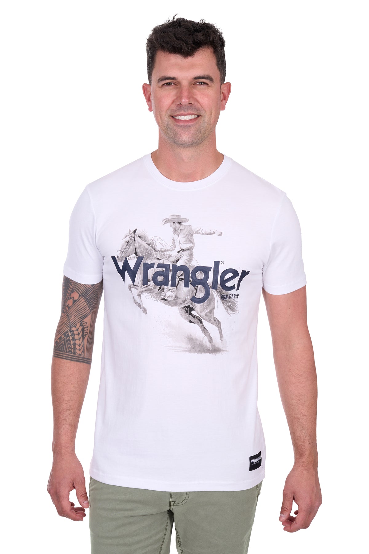 Wrangler Mens Lance SS Tee - EOFY Sale