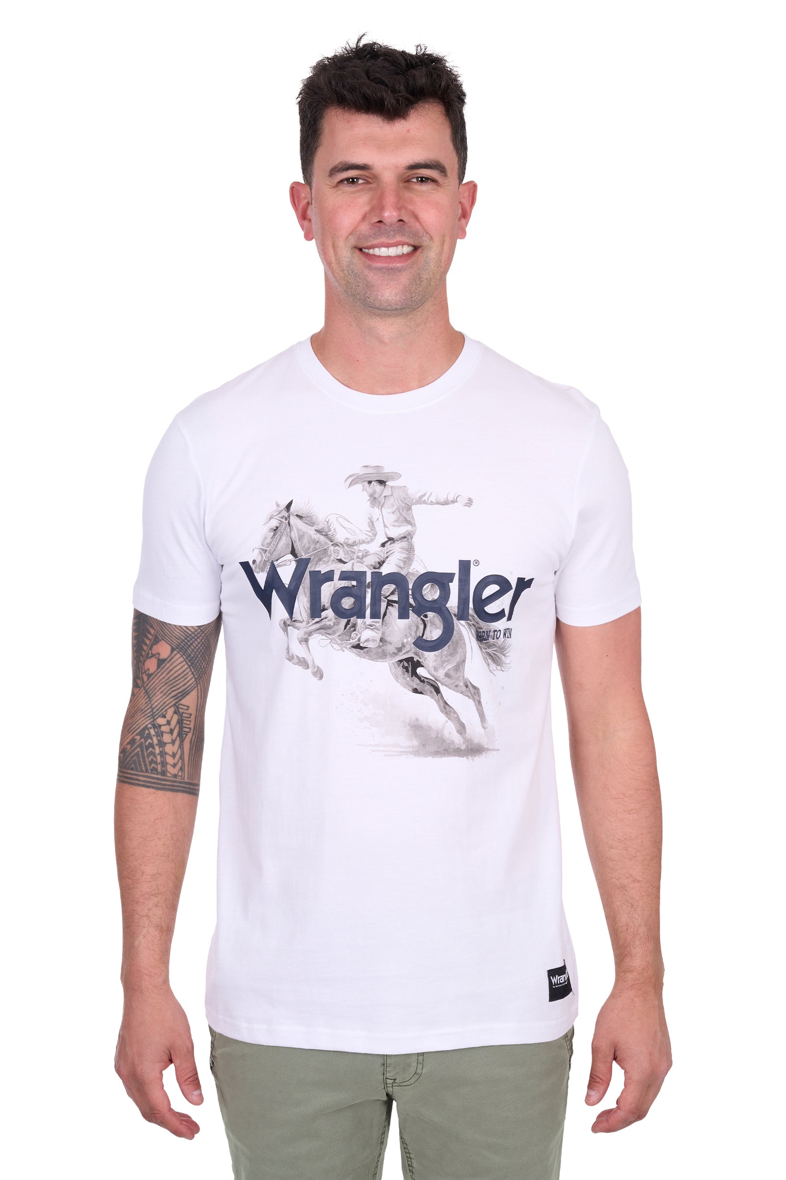 Wrangler Mens Lance SS Tee - EOFY Sale