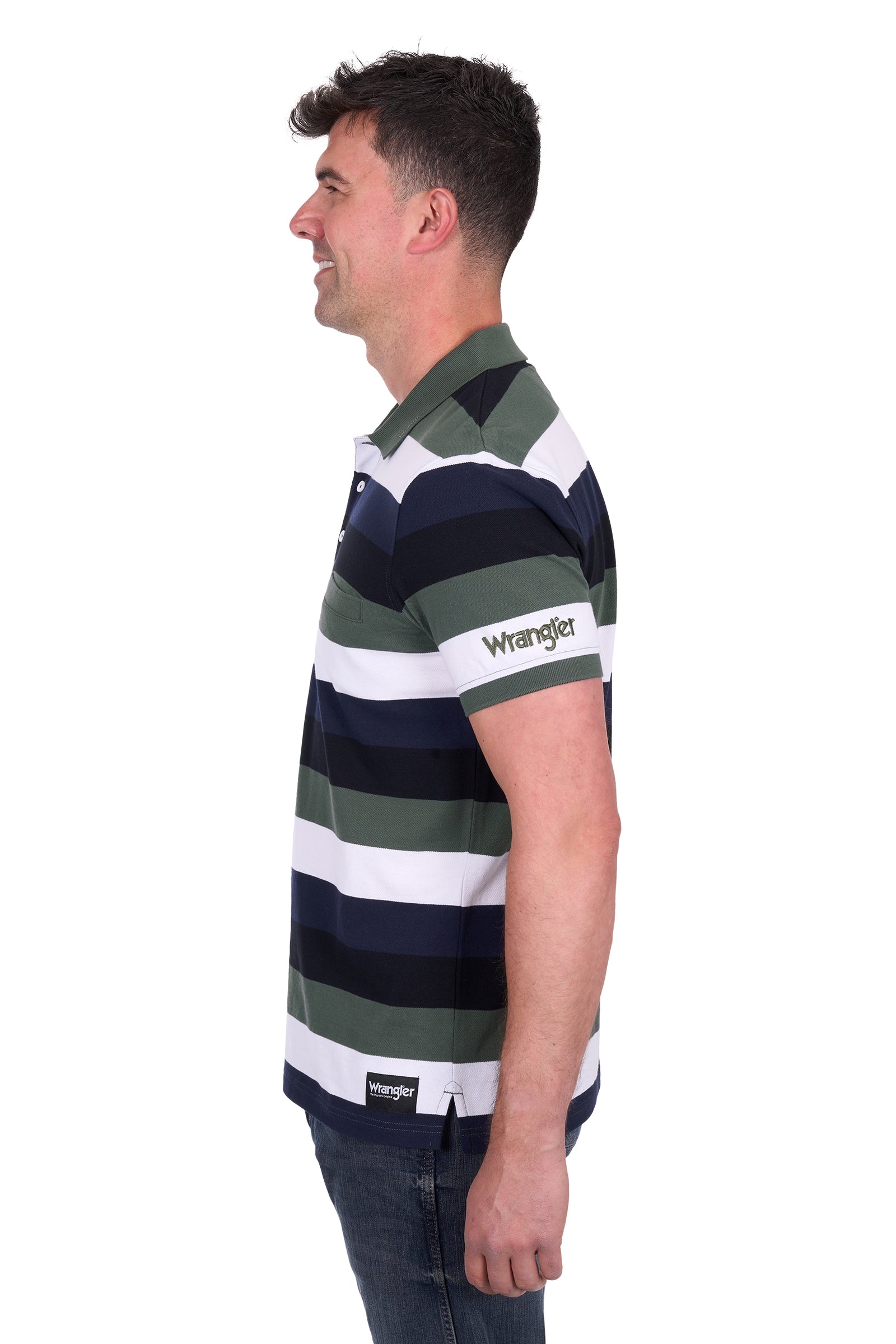 Wrangler Mens Alan 1Pkt SS Polo - EOFY Sale