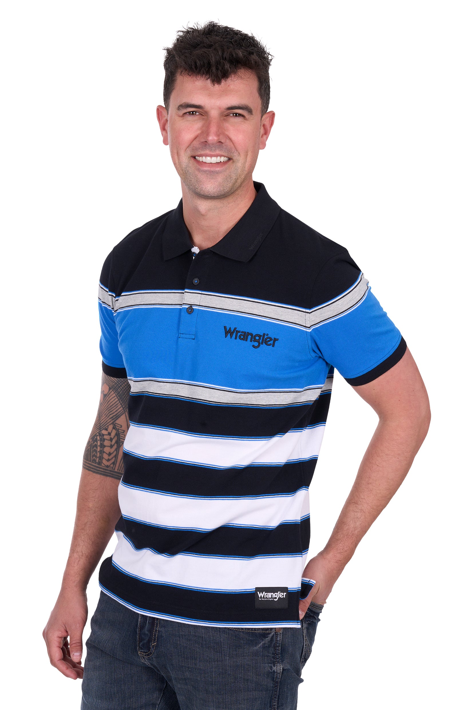 Wrangler Mens Lawrie SS Polo
