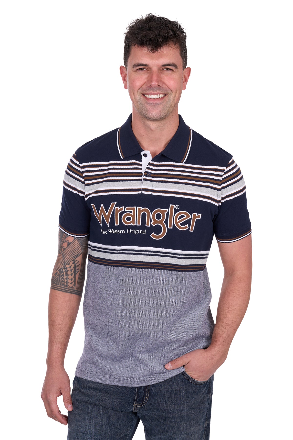 Wrangler Mens Victor SS Polo - EOFY Sale