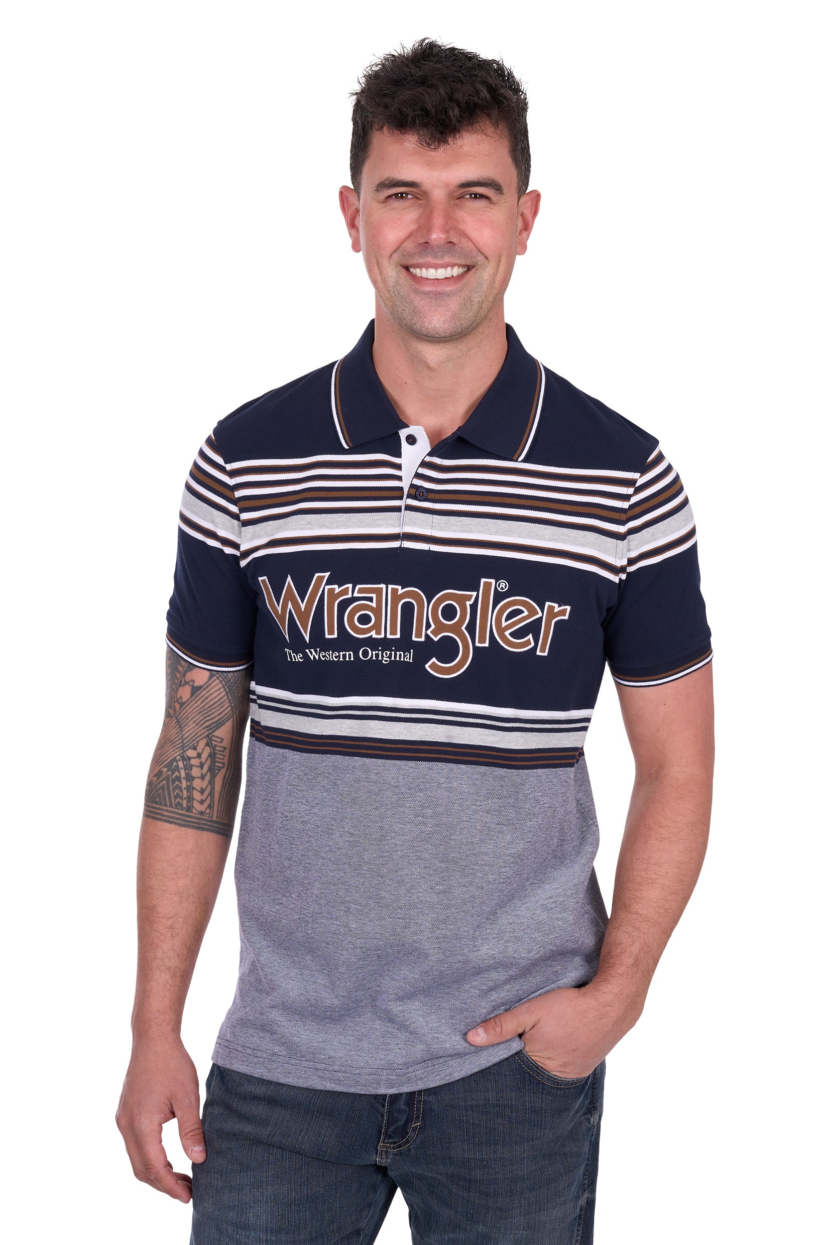 Wrangler Mens Victor SS Polo