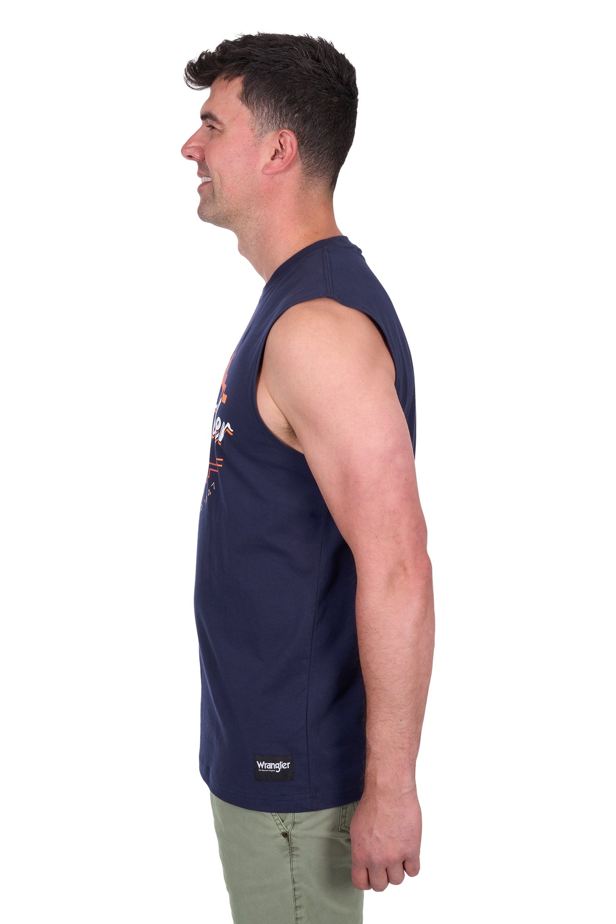 Wrangler Mens Mario Muscle Tank - EOFY Sale