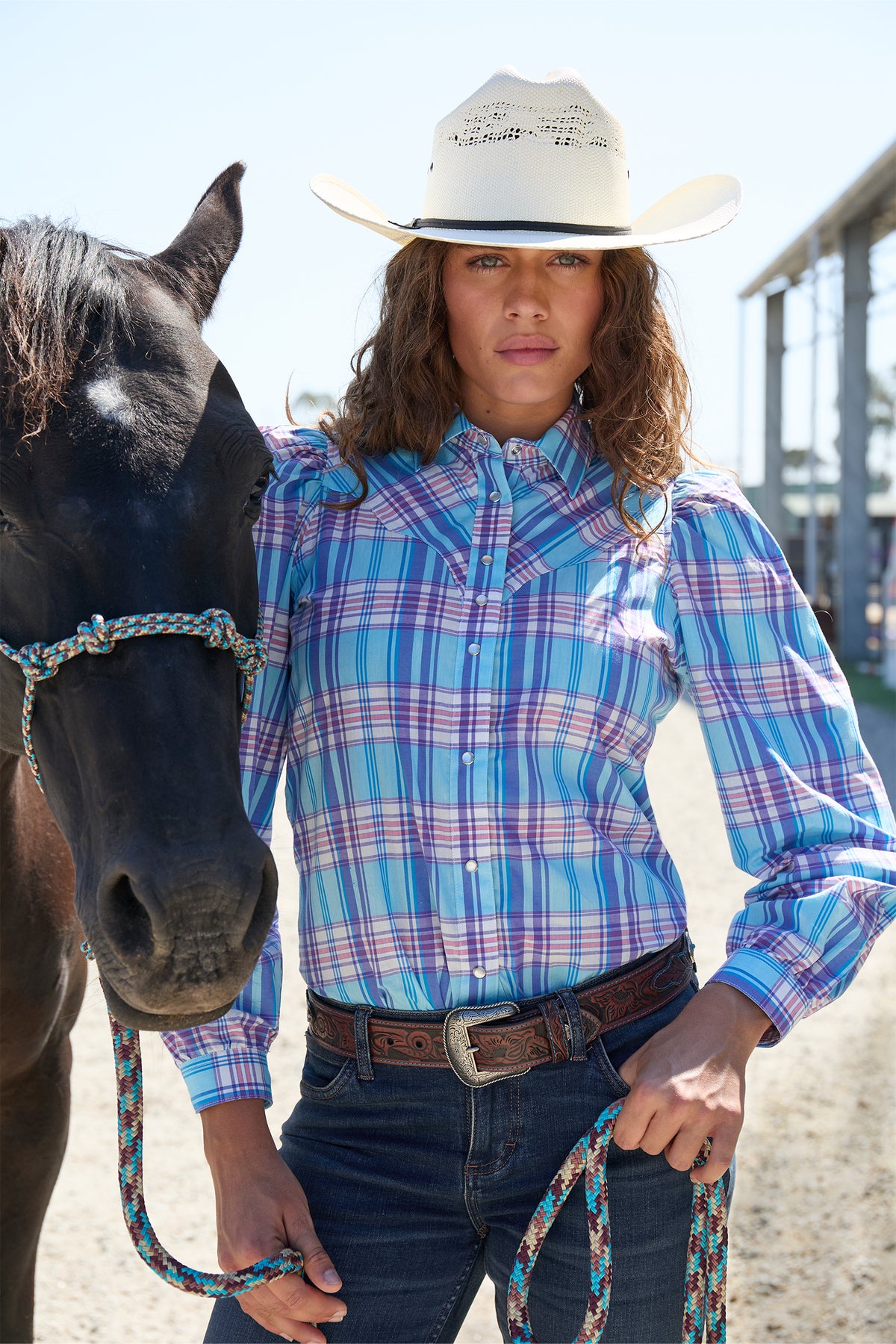 Wrangler Wmns Emily Check LS Shirt