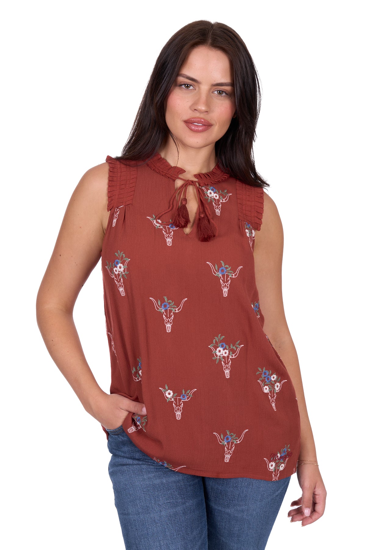 Wrangler Wmns Krissy SL Blouse - EOFY Sale