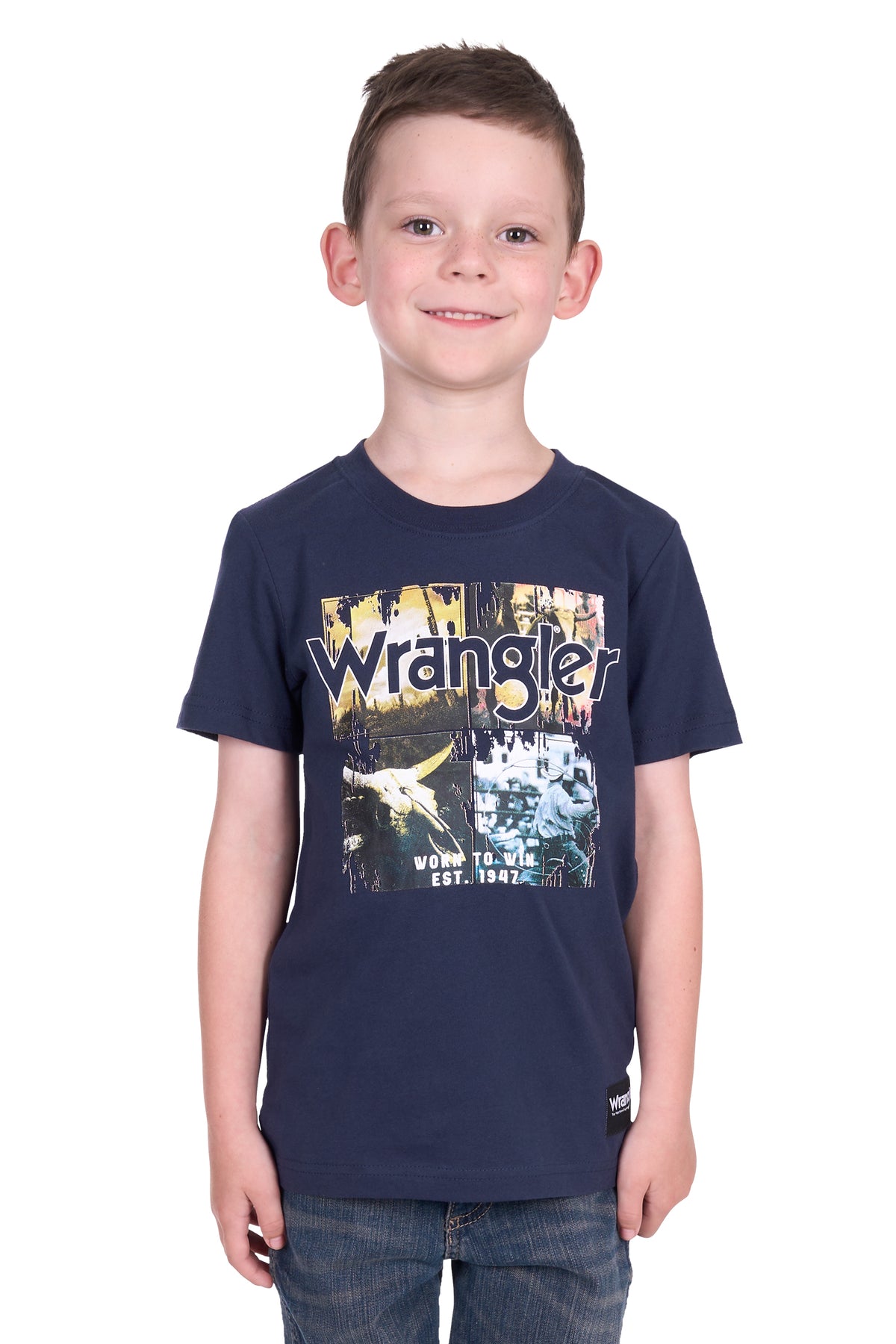 Wrangler Boys Luis SS Tee - EOFY Sale