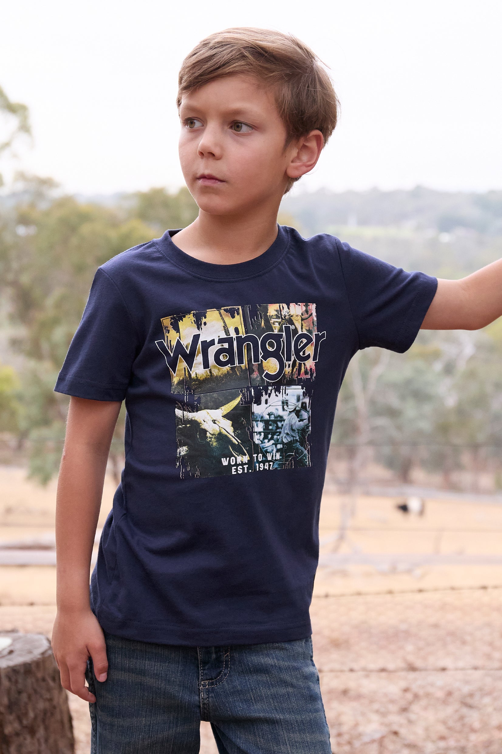 Wrangler Boys Luis SS Tee