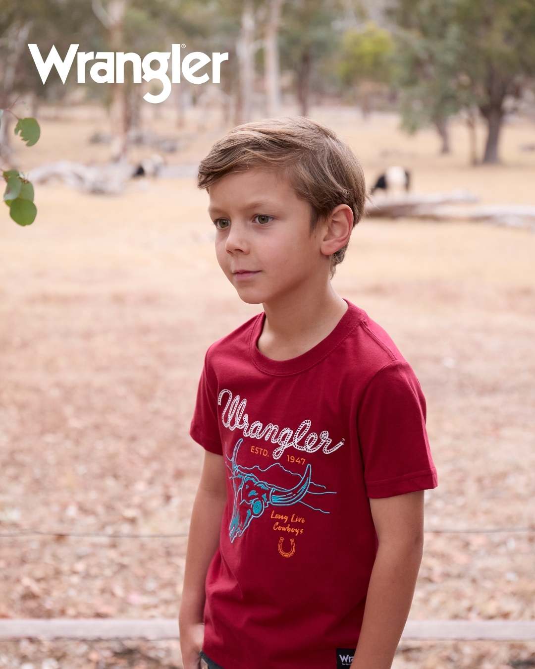 Wrangler Boys Darren SS Tee - EOFY Sale
