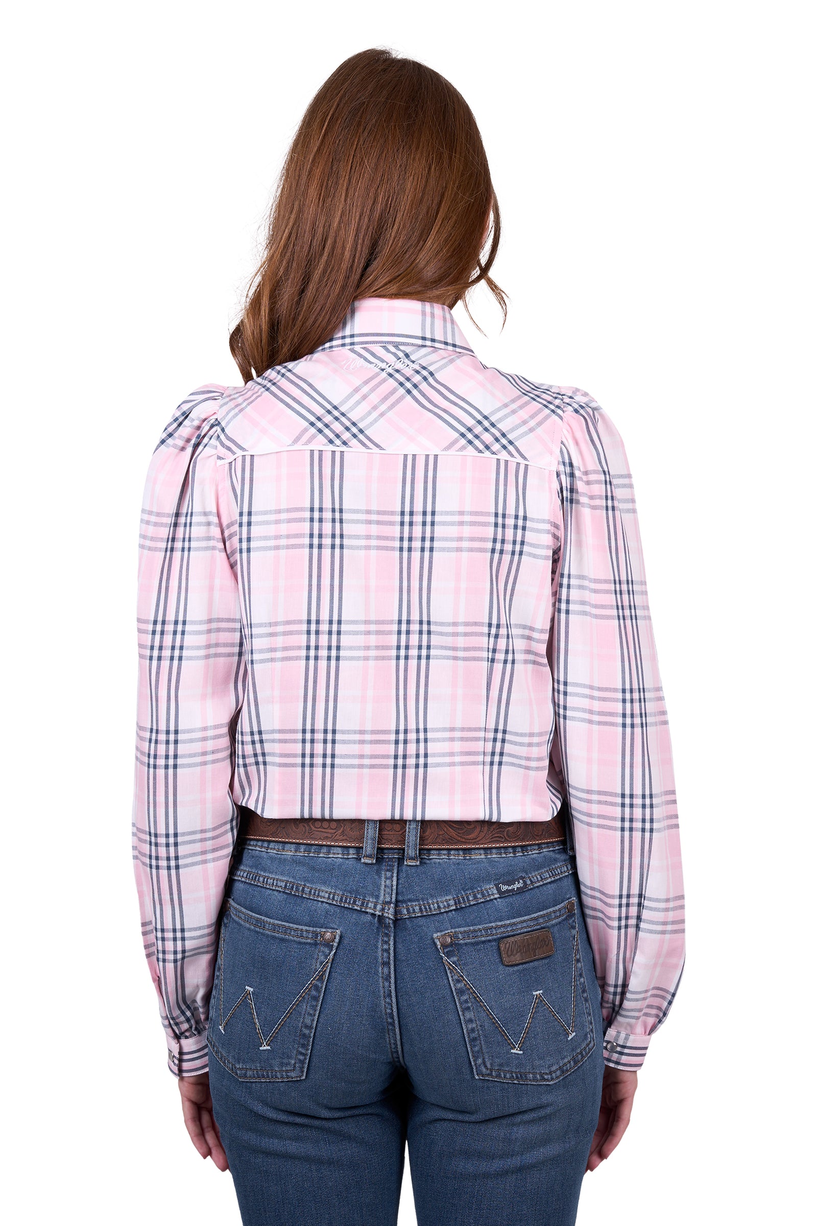 Wrangler Wmns Phoebe Check Long Sleeve Shirt