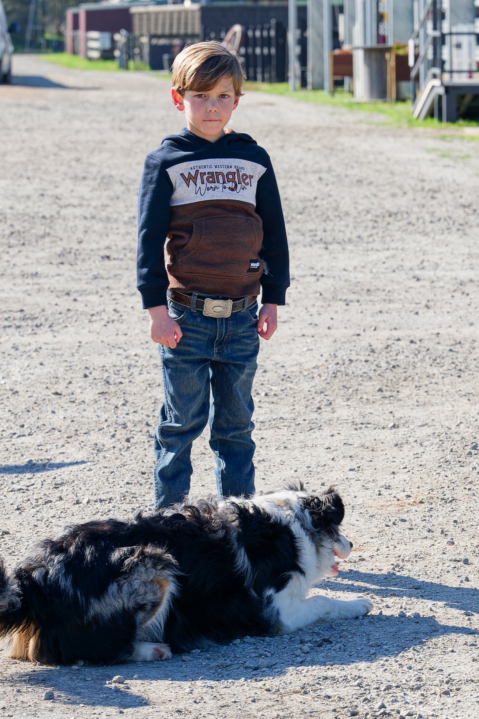 Wrangler Boys Paul Hoodie - Summer Clearance