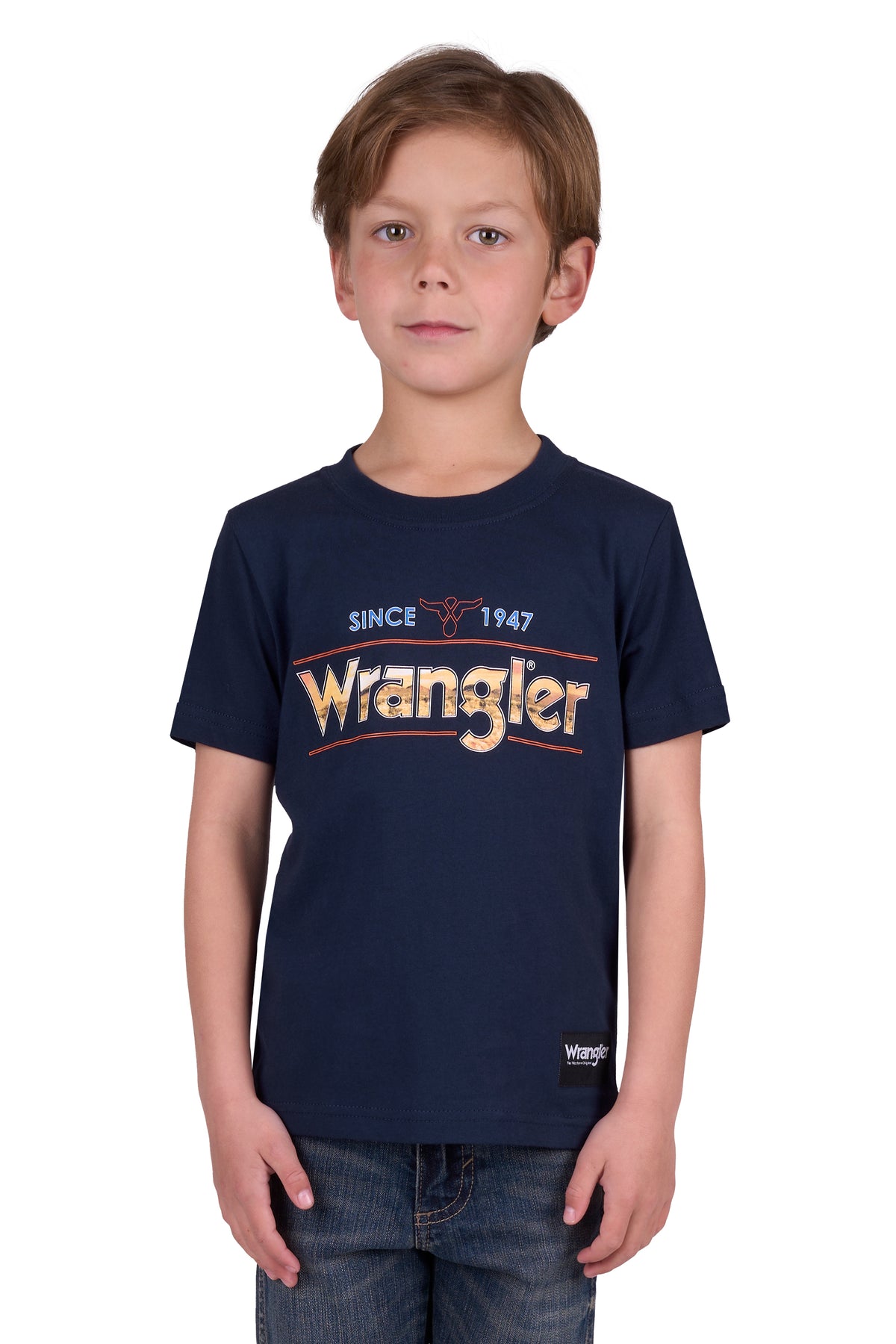 Wrangler Boys Adam Short Sleeve Tee - Summer Clearance