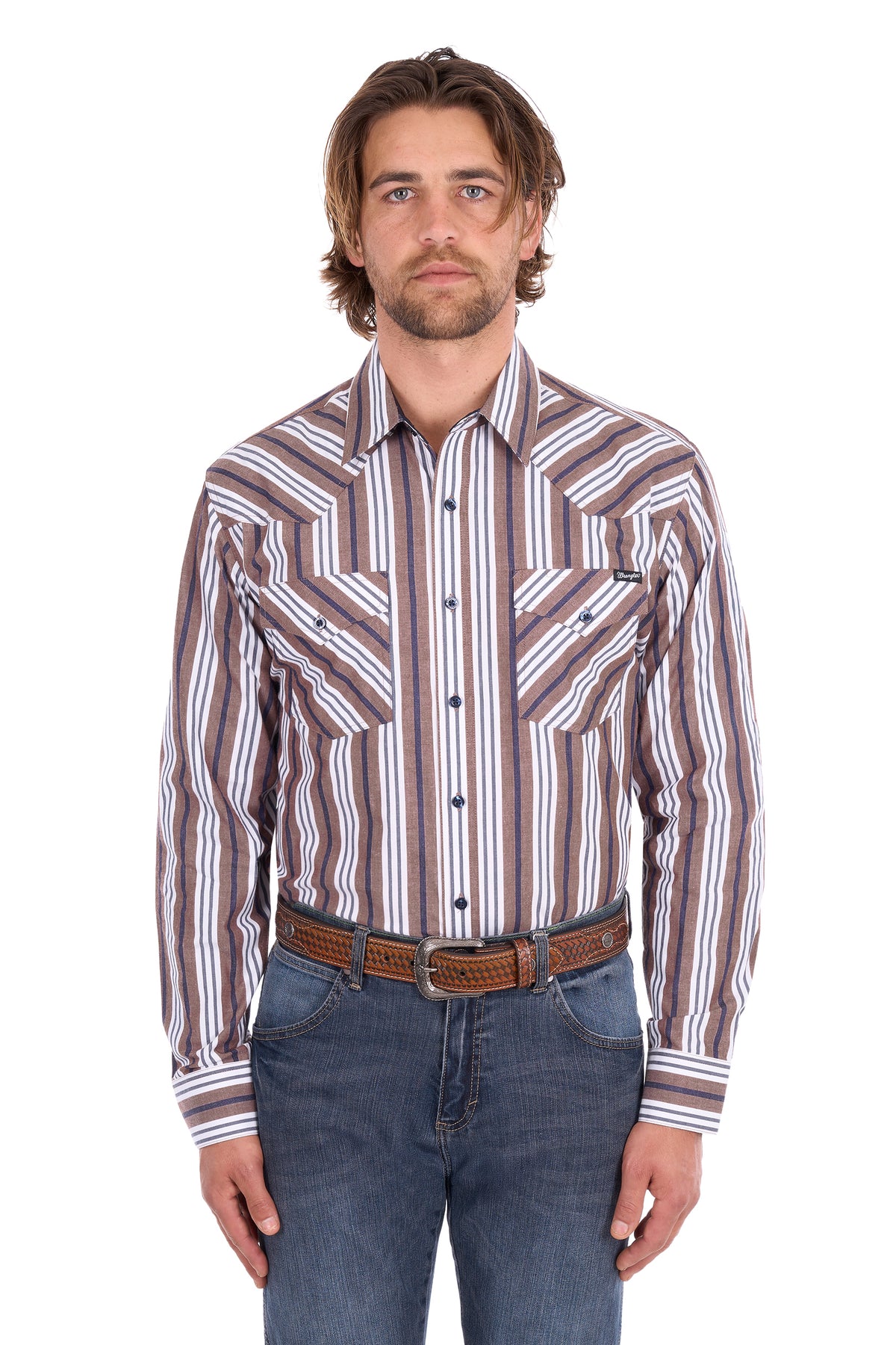 Wrangler Mens Eli LS Shirt