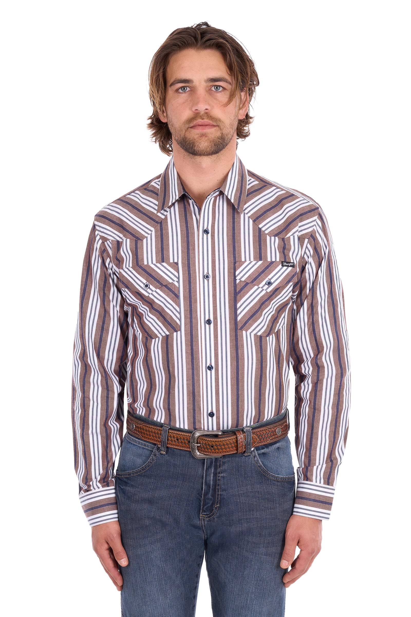 Wrangler Mens Eli LS Shirt