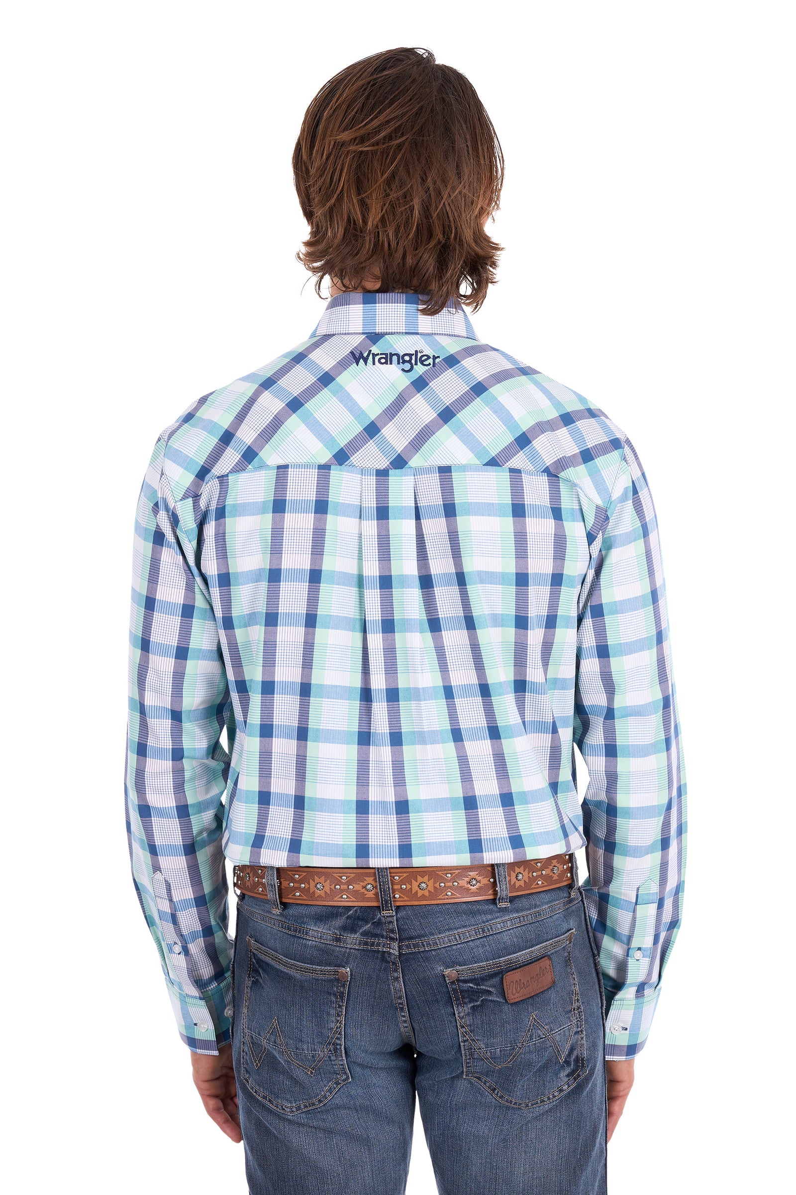 Wrangler Mens Dale 1 Pkt LS Shirt