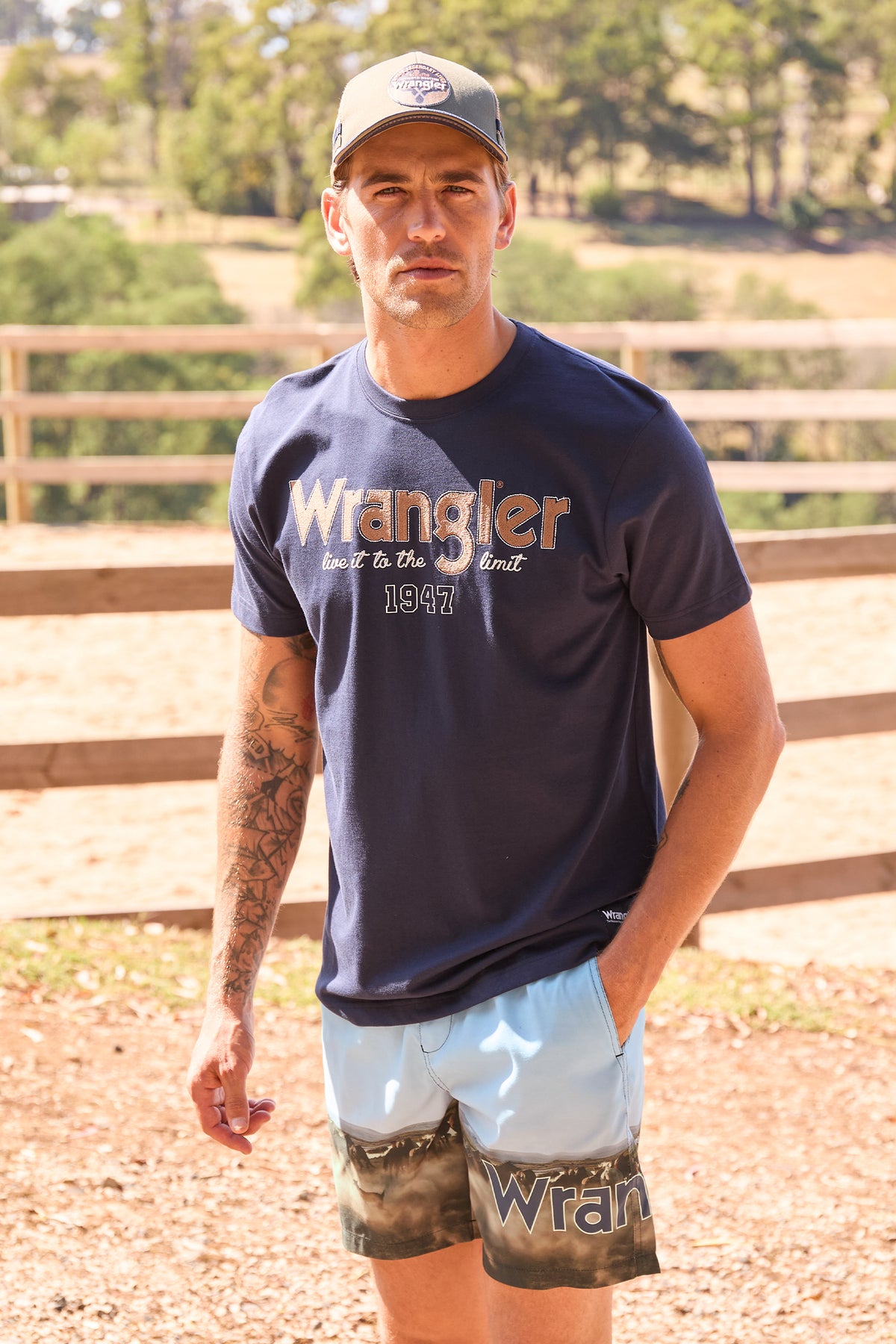 Wrangler Mens Kevin SS Tee