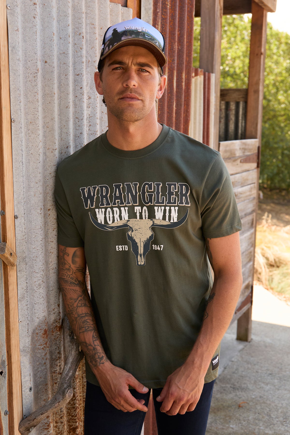 Wrangler Mens Scott SS Tee