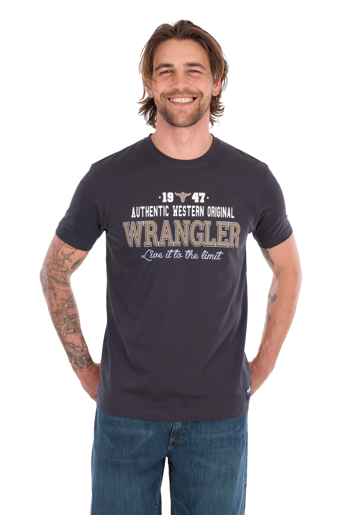 Wrangler Mens Tim SS Tee