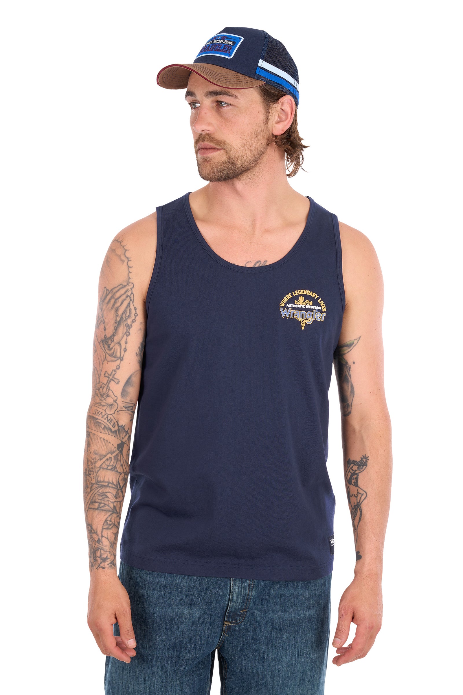Wrangler Mens Kenny Singlet