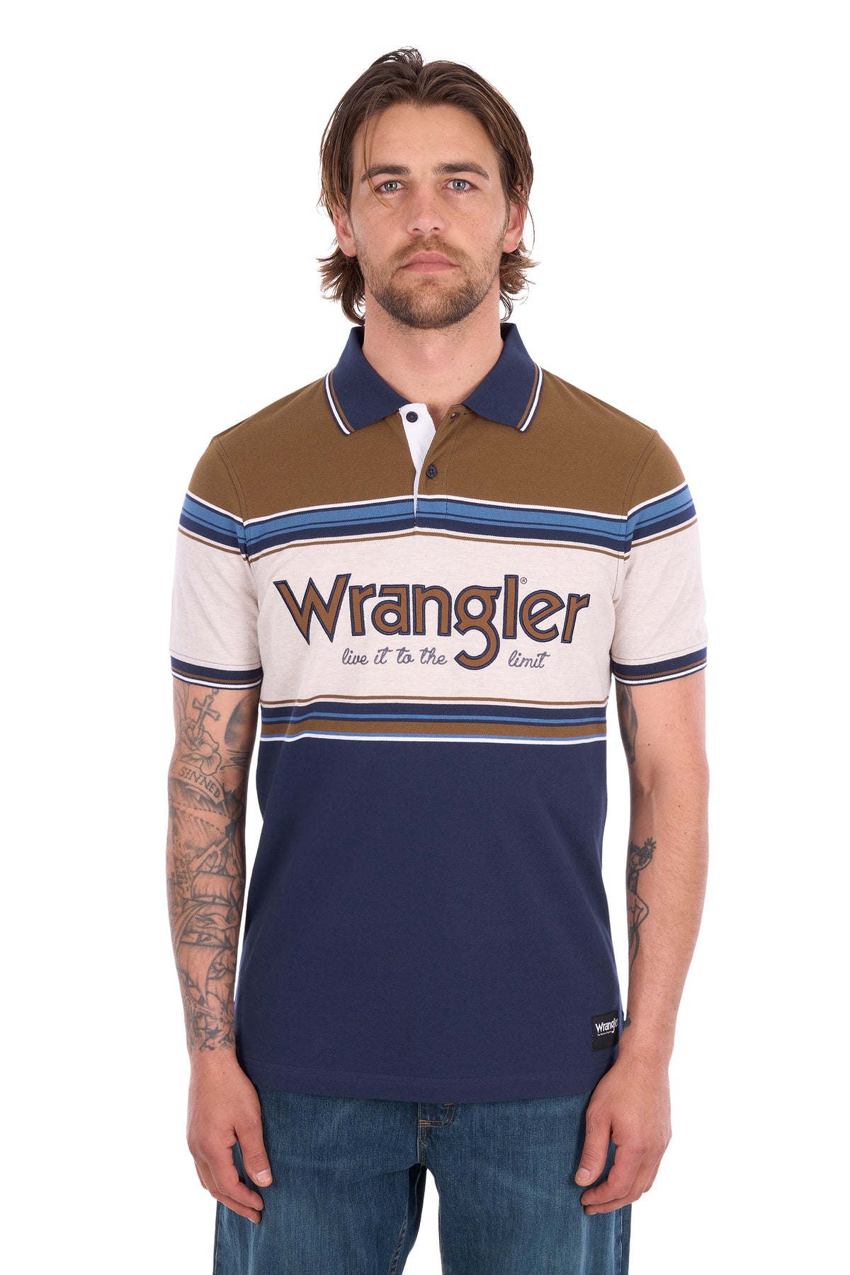 Wrangler Mens Daniel SS Polo