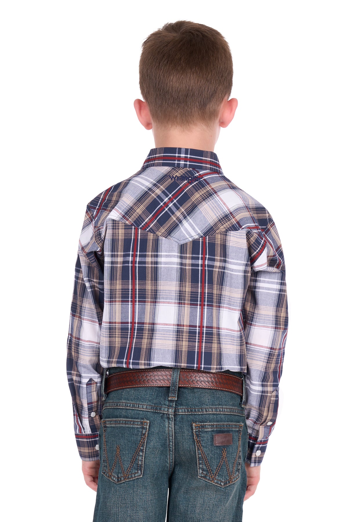 Wrangler Boys Shaun Logo LS Shirt